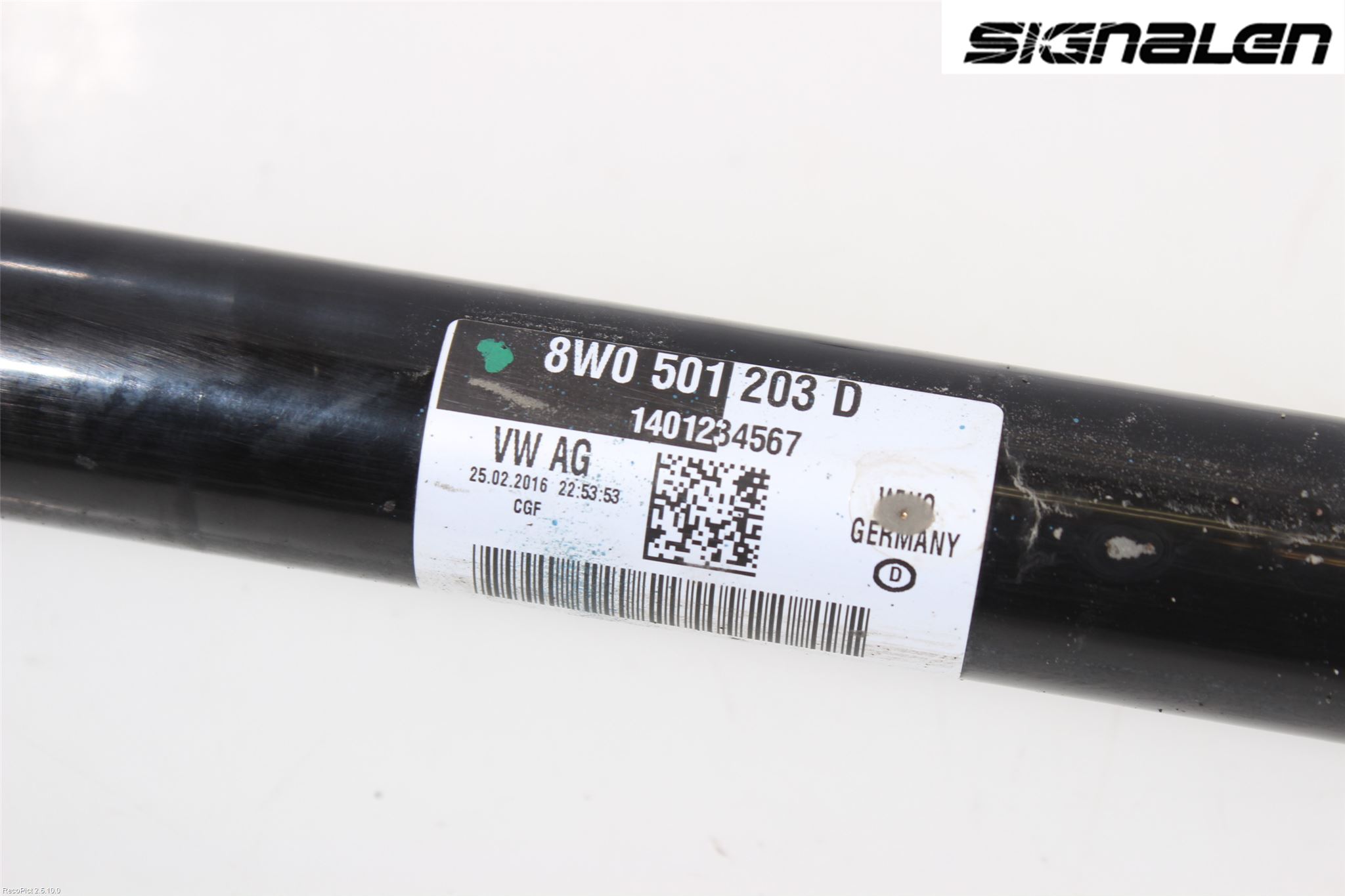 Audi A4/S4 B9 16-19 Drivaxel Bak Höger