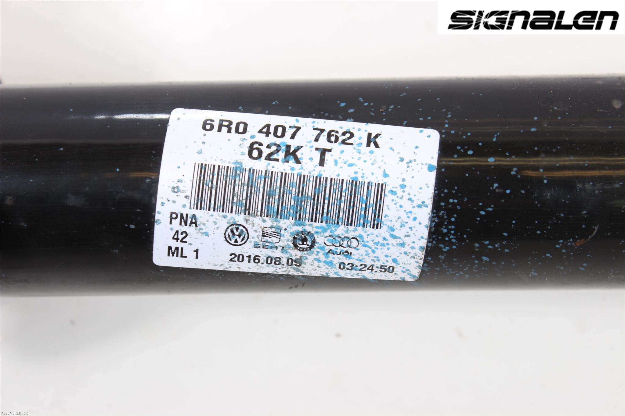 Volkswagen VW POLO 10-17 Drivaxel Fram Höger