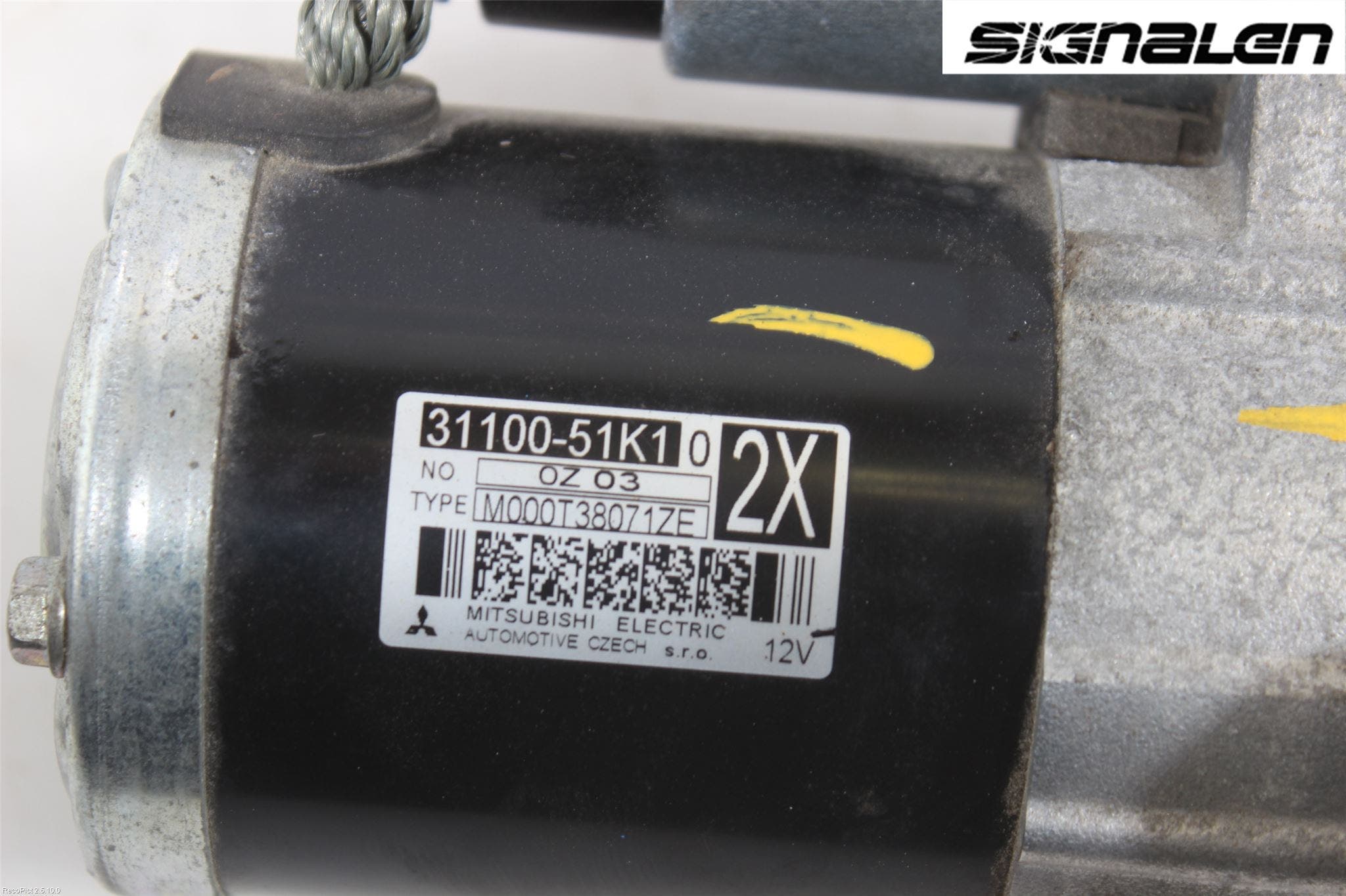 Suzuki SWIFT 11-16 Startmotor