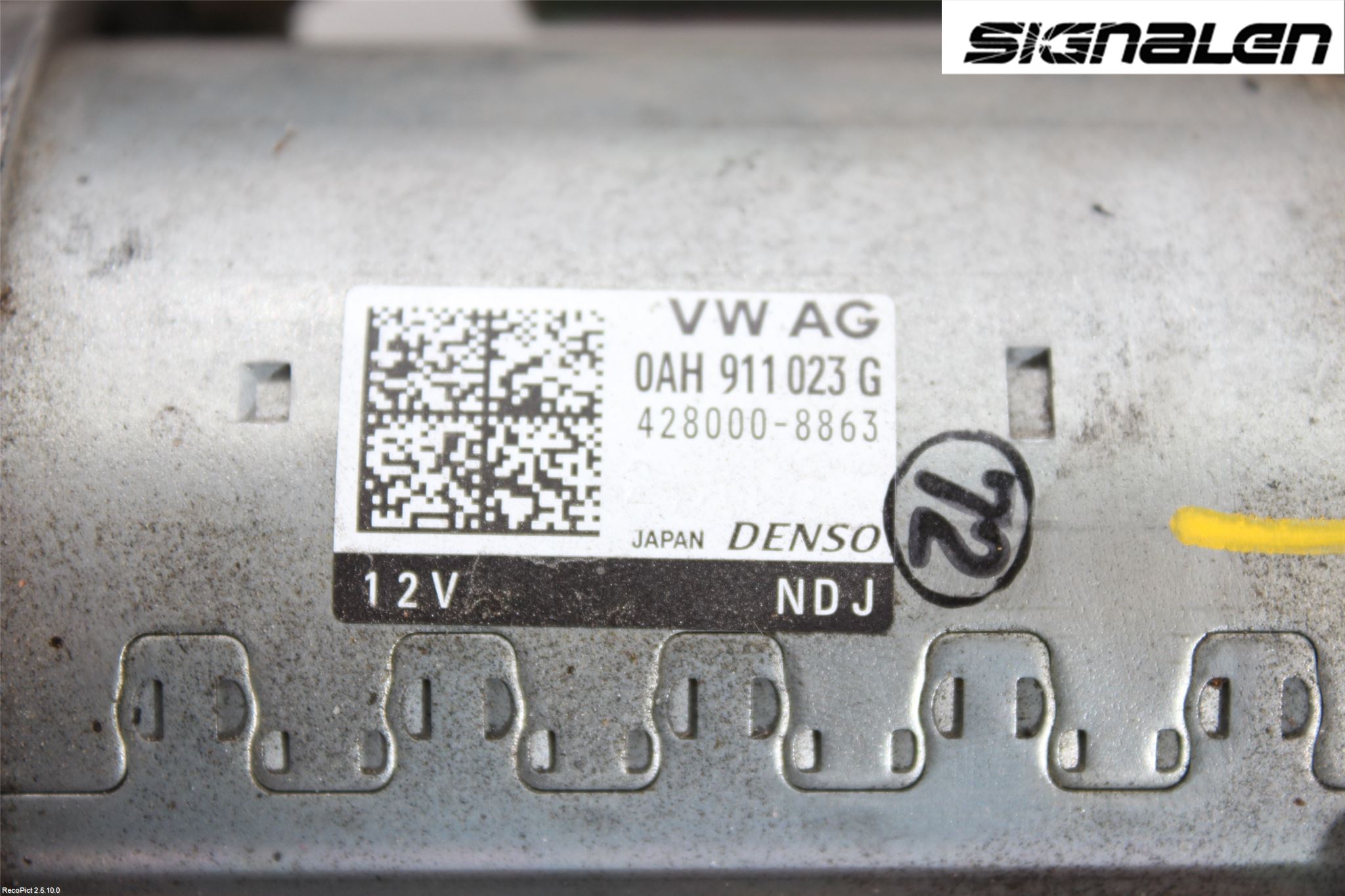 Volkswagen VW GOLF / E-GOLF VII 13-20 Startmotor