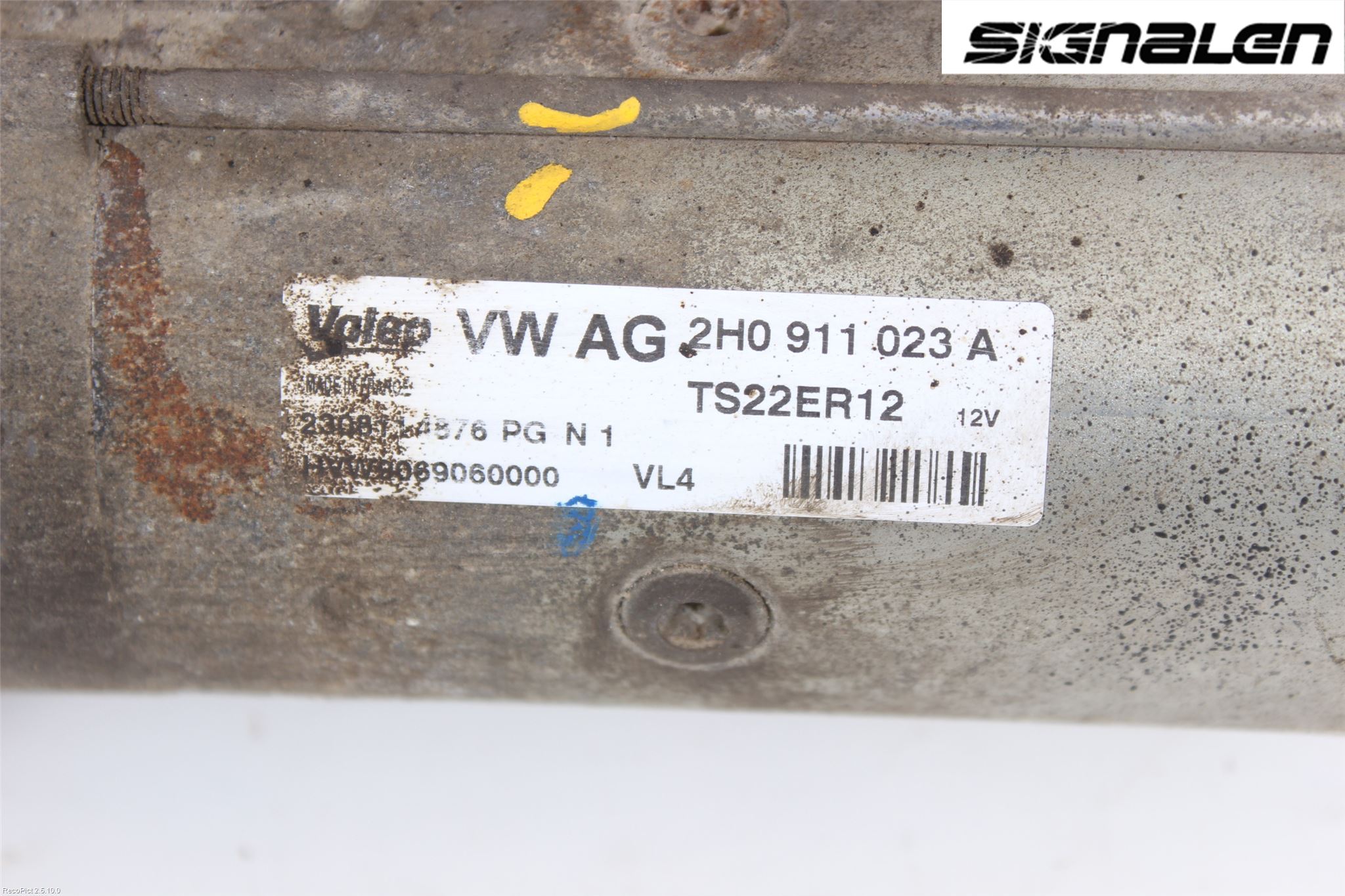 Volkswagen VW AMAROK 2H 10-22 Startmotor Diesel