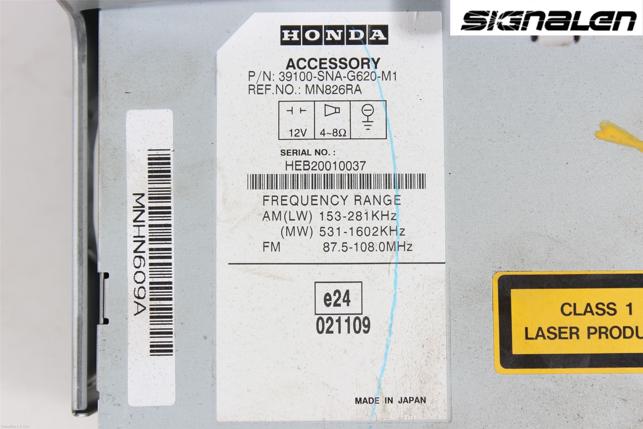 Honda CIVIC 06-11 Radio