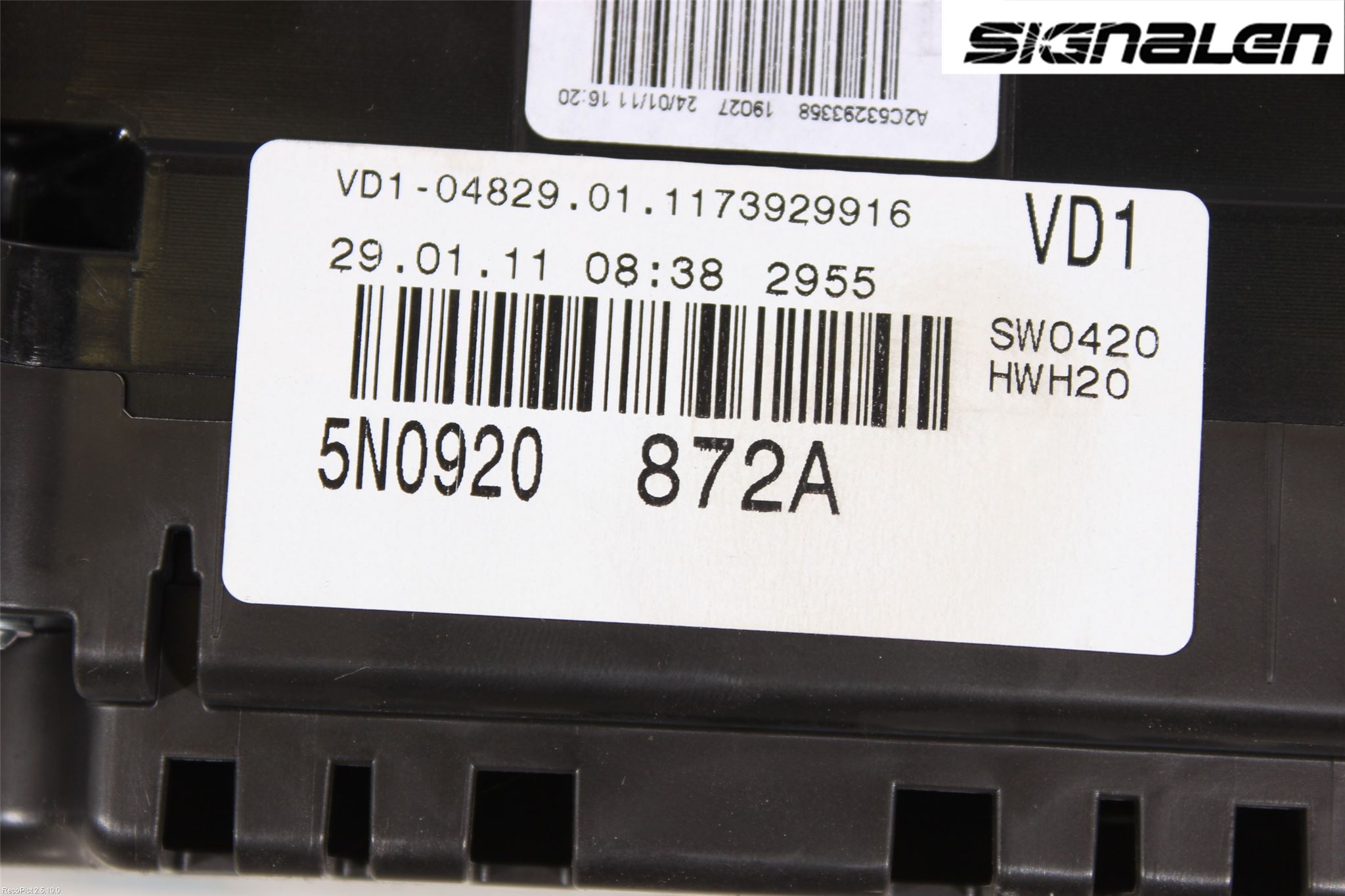 Volkswagen VW TIGUAN 07-16 Instrument Komb