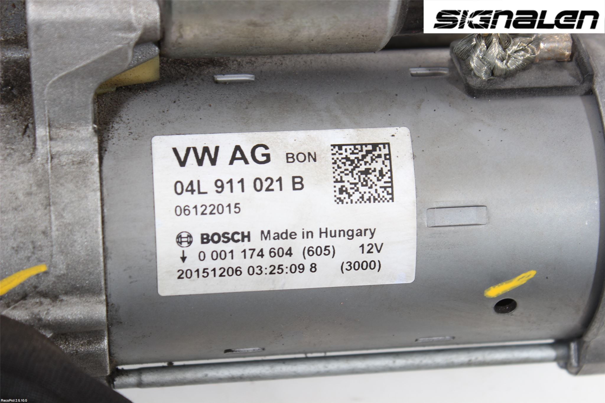 Audi A4/S4 B9 16-19 Startmotor Diesel