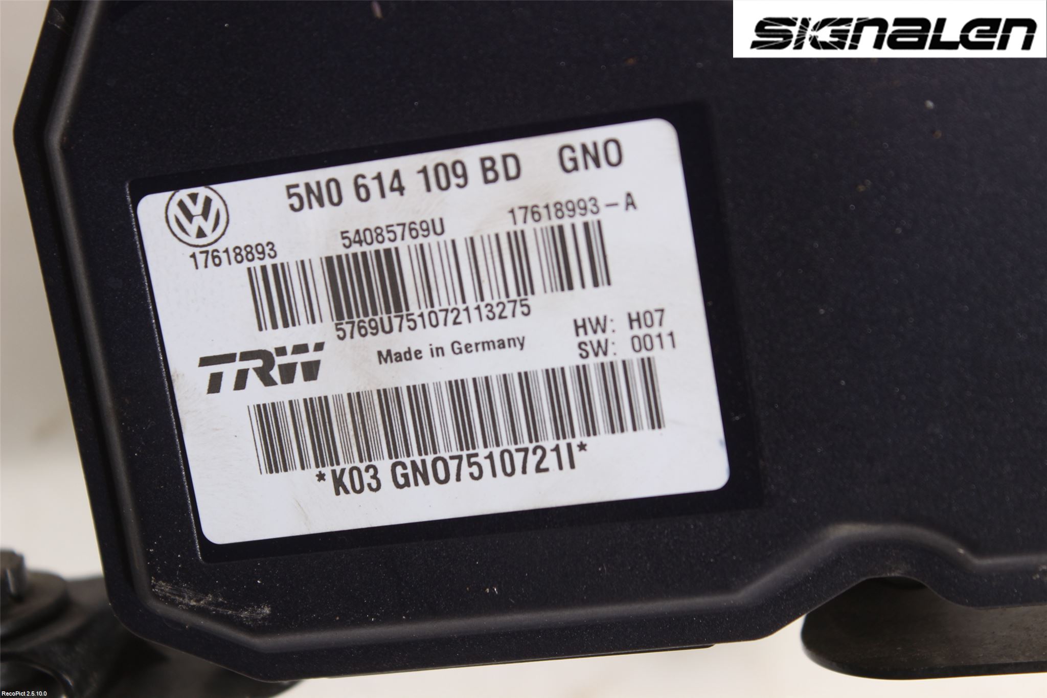 Volkswagen VW TIGUAN 07-16 Abs Hydraulaggregat