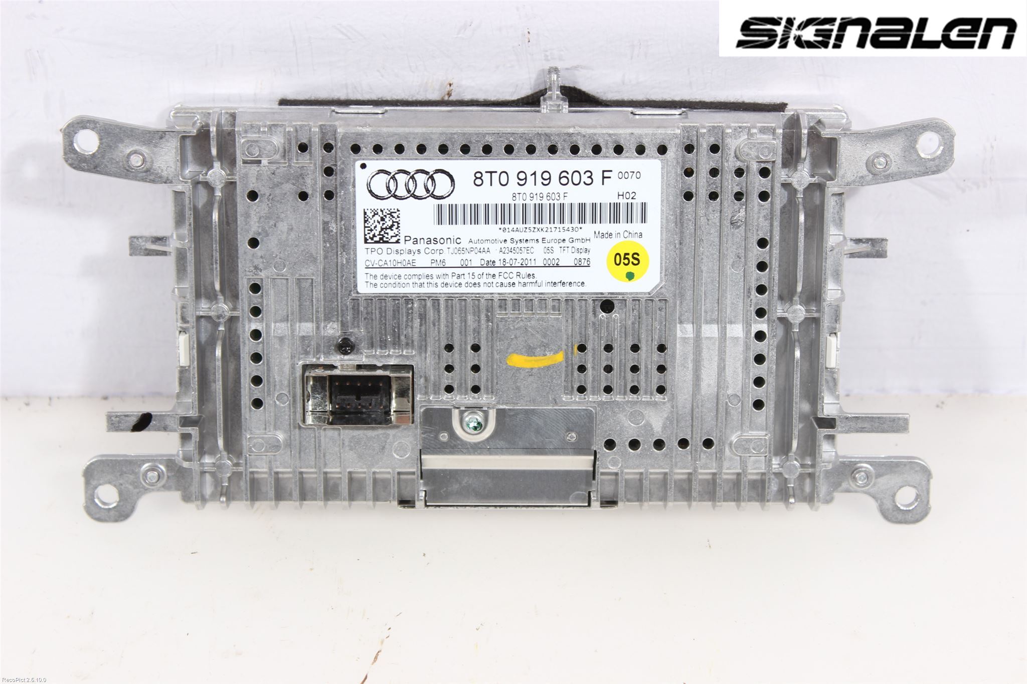 Audi A4/S4 08-11 Färddator