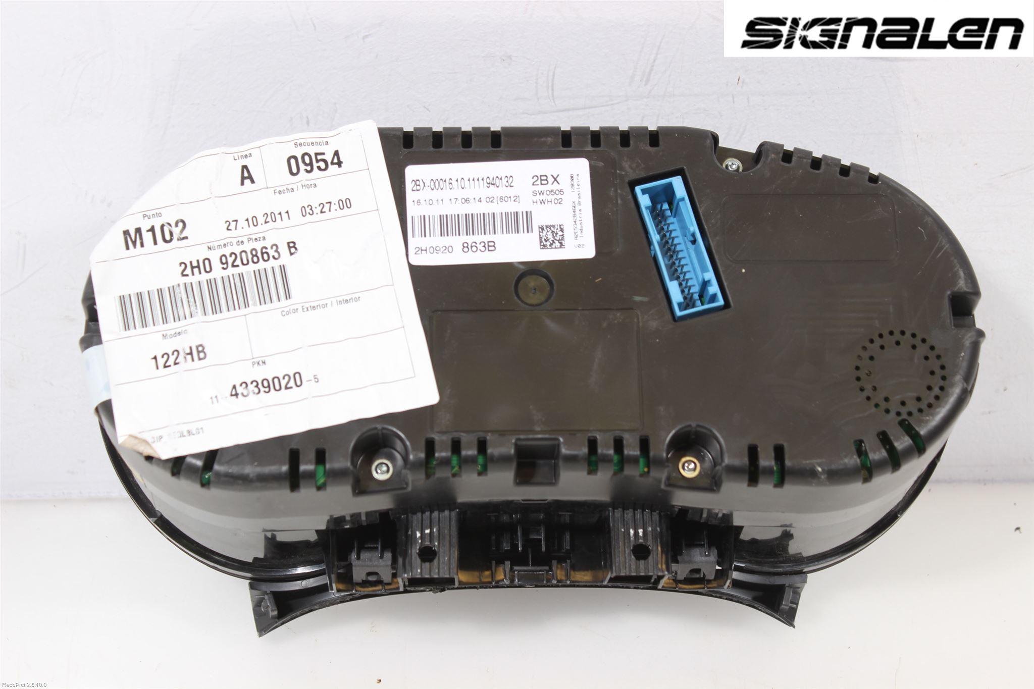 Volkswagen VW AMAROK 2H 10-22 Instrument Komb