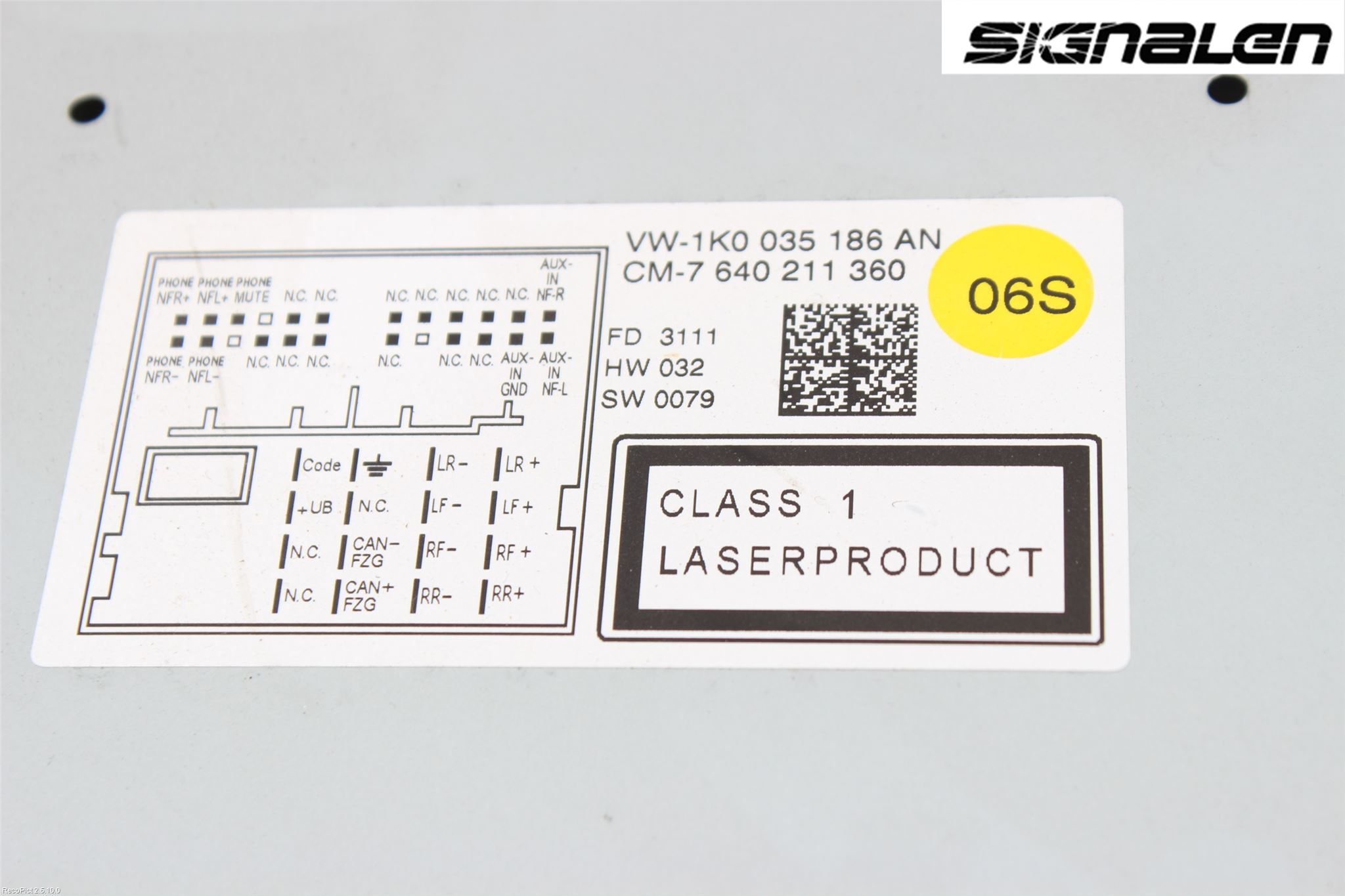 Volkswagen VW AMAROK 2H 10-22 Radio