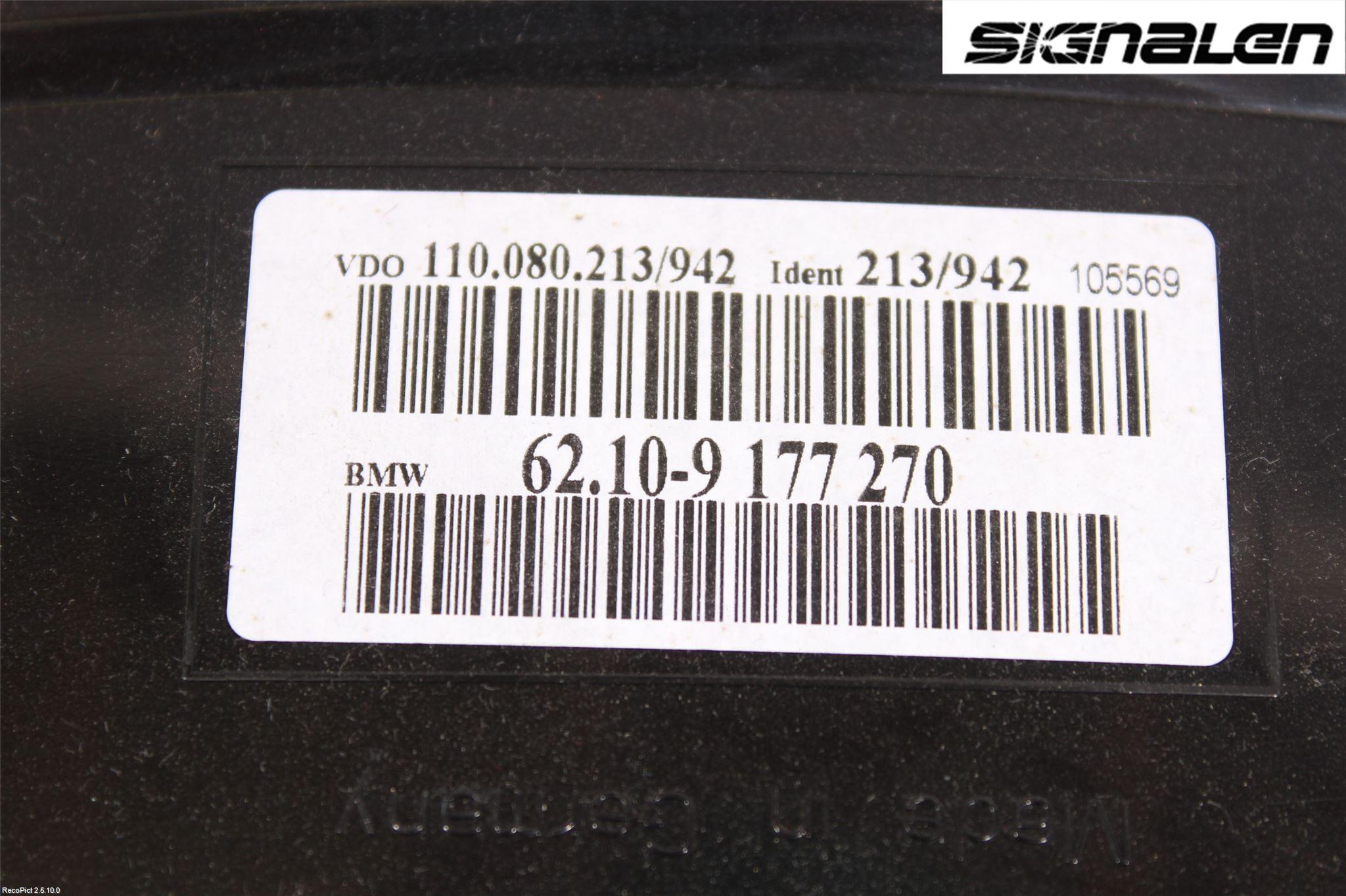 BMW 5 E60/61 Sed/Tou 02-10 Instrument Komb