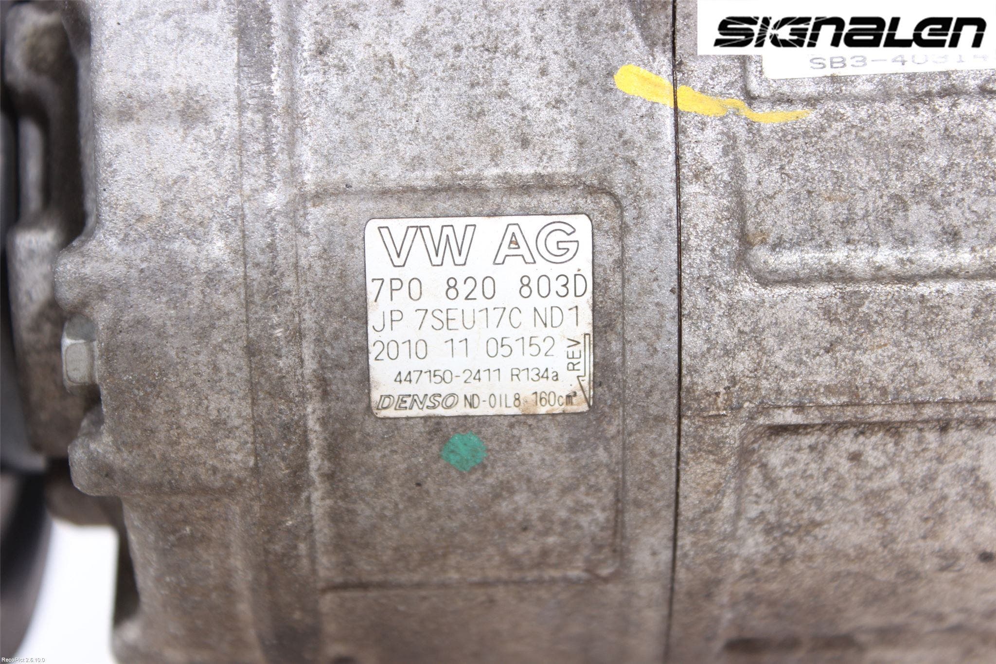 Volkswagen VW TOUAREG 7P 11-18 Ac Kompressor