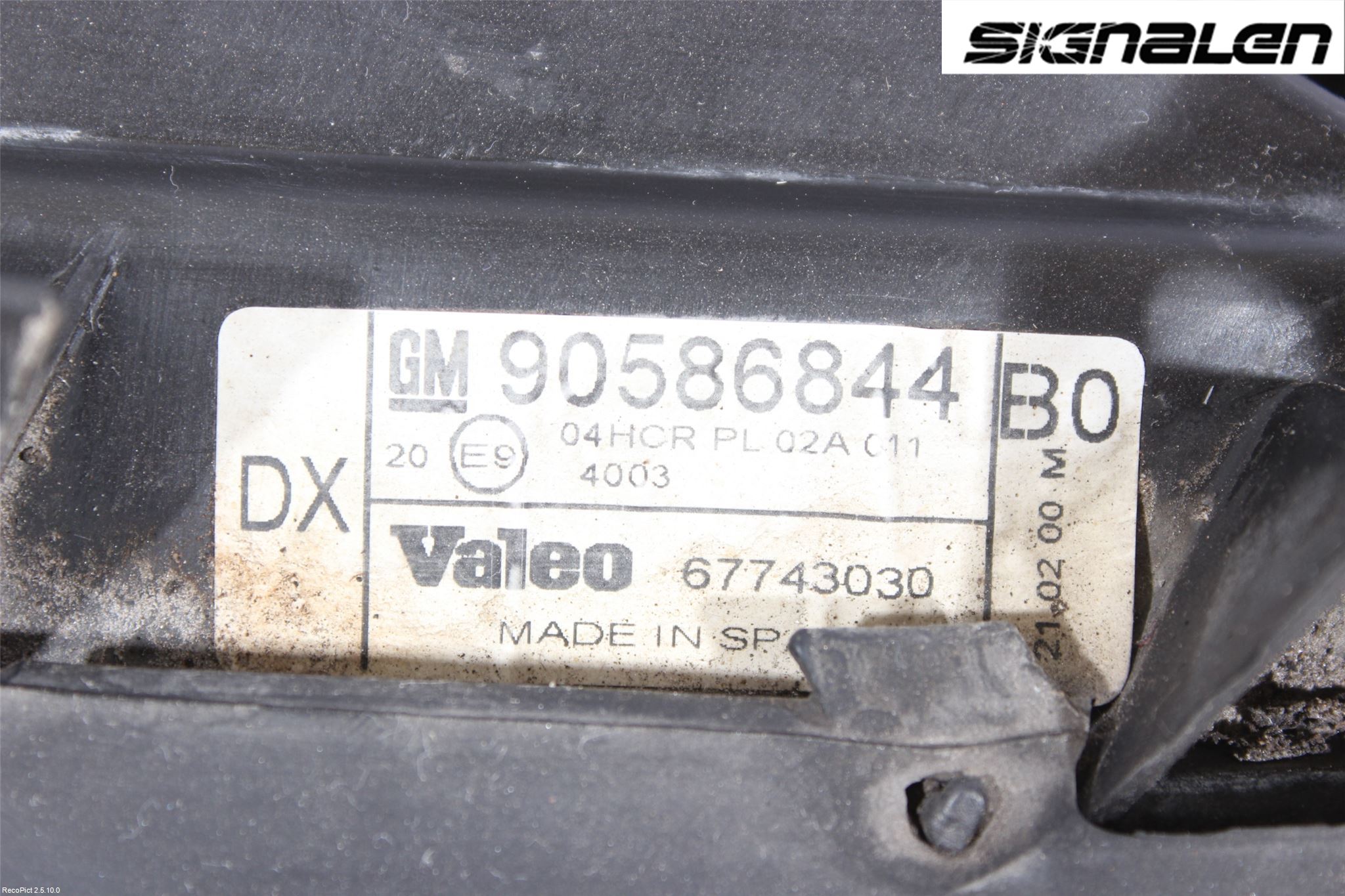 Opel VECTRA B 96-01 Strålkastare Vänster