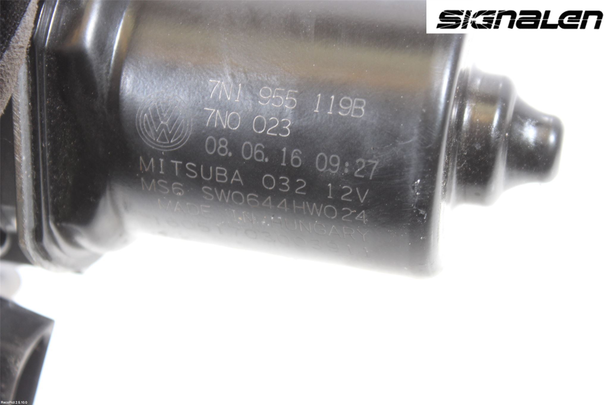 Seat ALHAMBRA 11- Torkarmotor Vindruta