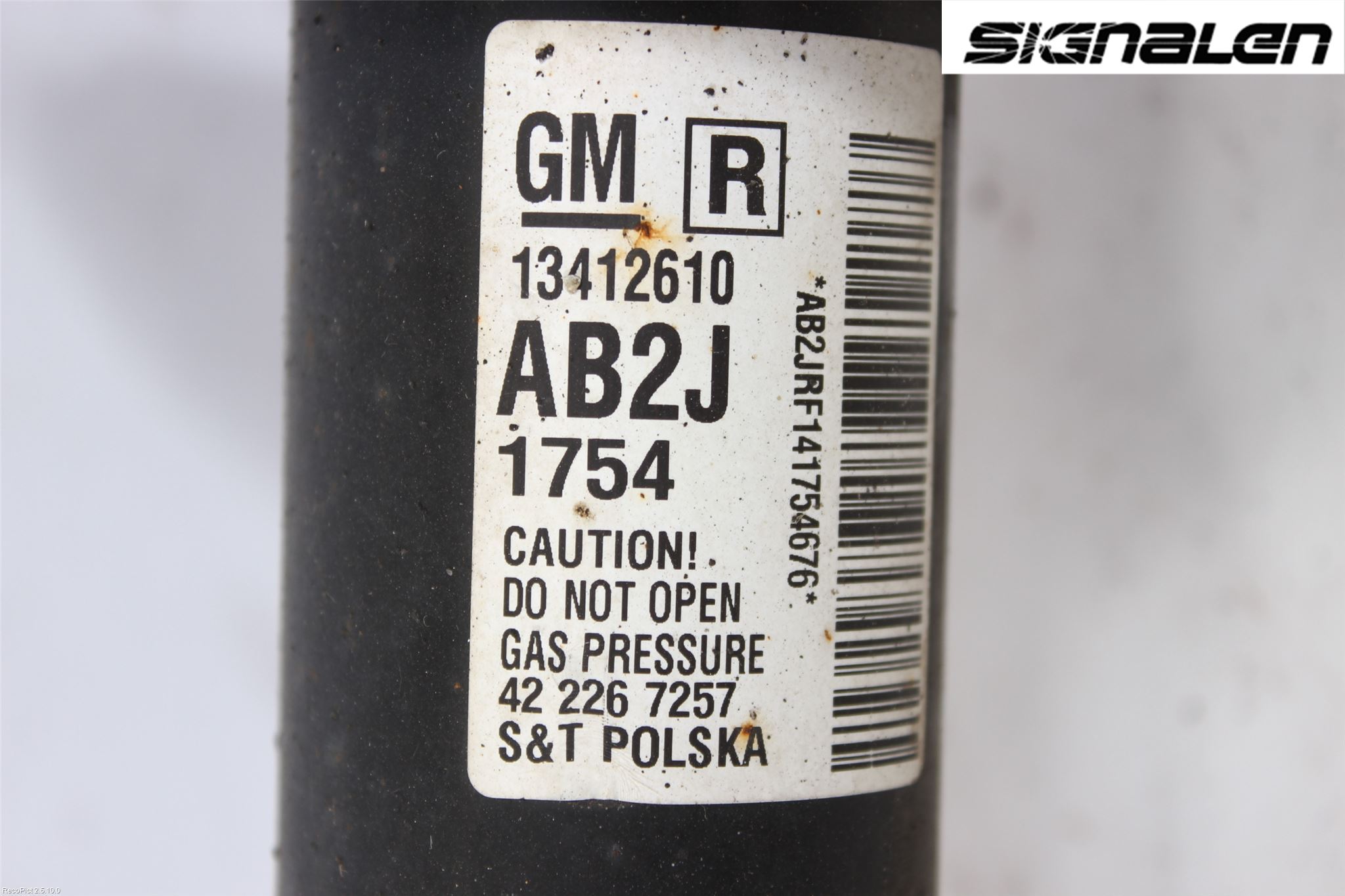 Opel ASTRA J 10-15 Fjäderben Fram Höger