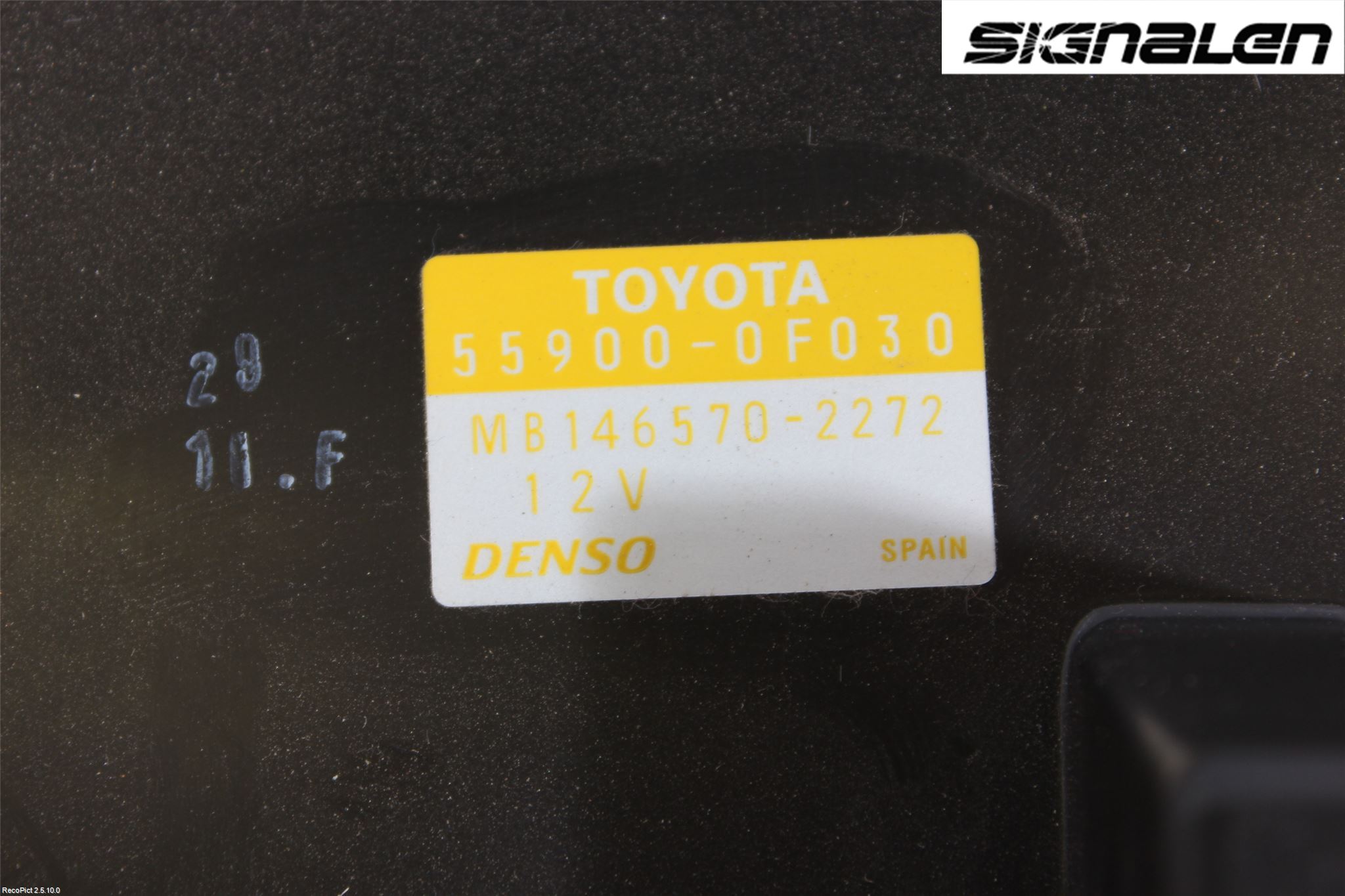 Toyota COROLLA VERSO 04-07 Ac Styrenhet Ac Manöveren