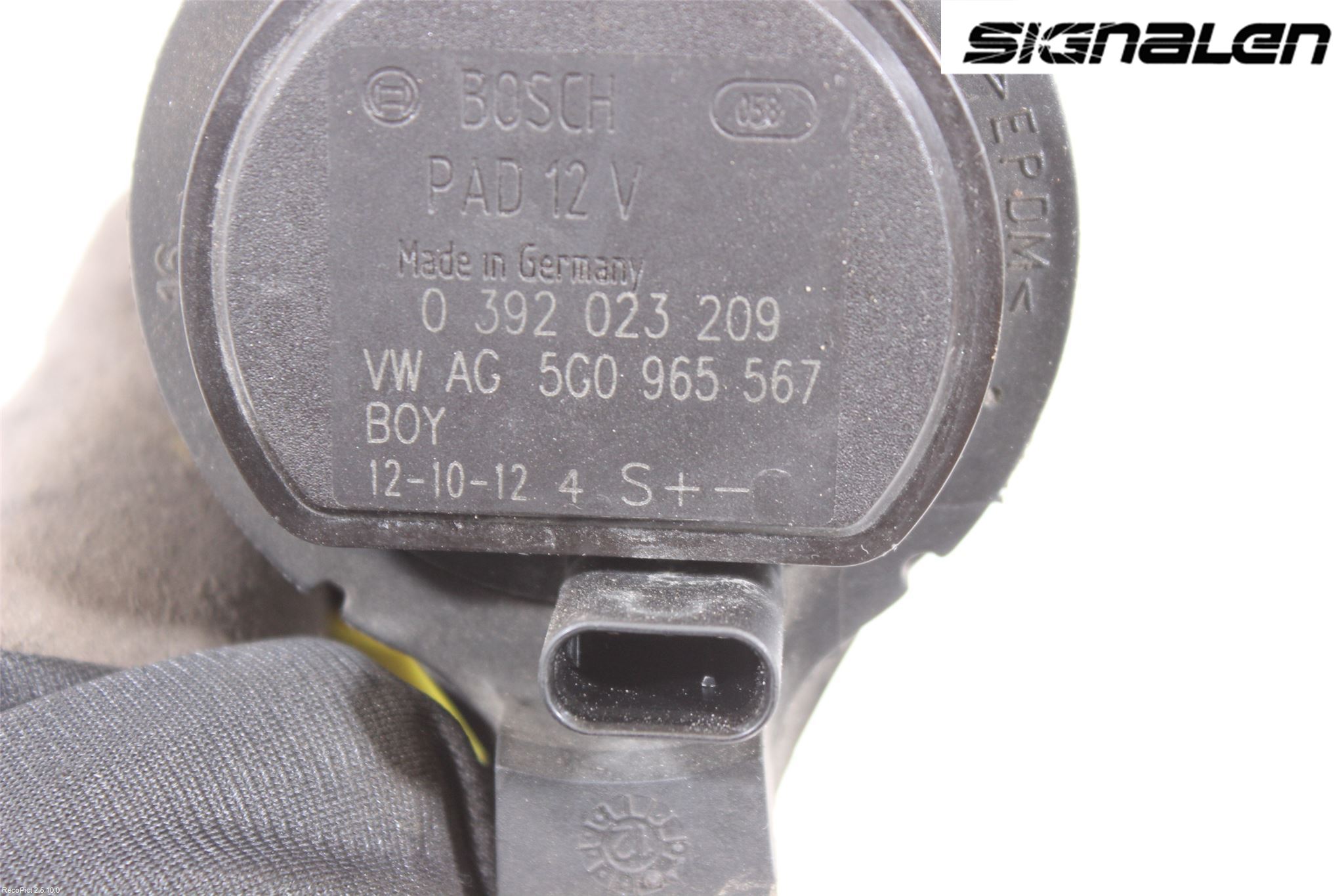 Volkswagen VW GOLF / E-GOLF VII 13-20 Värme Cirkulationspump