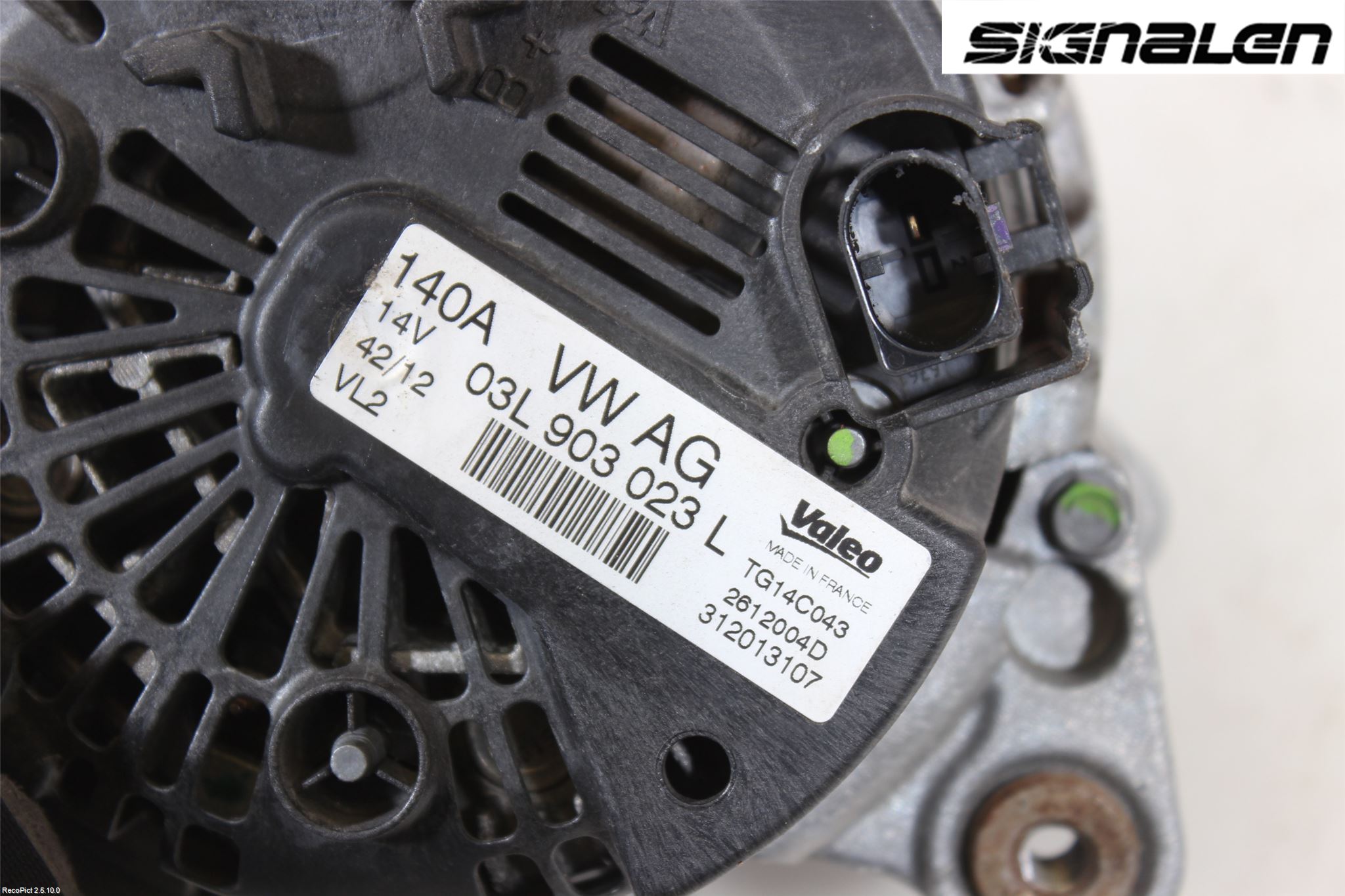 Volkswagen VW GOLF / E-GOLF VII 13-20 Generator