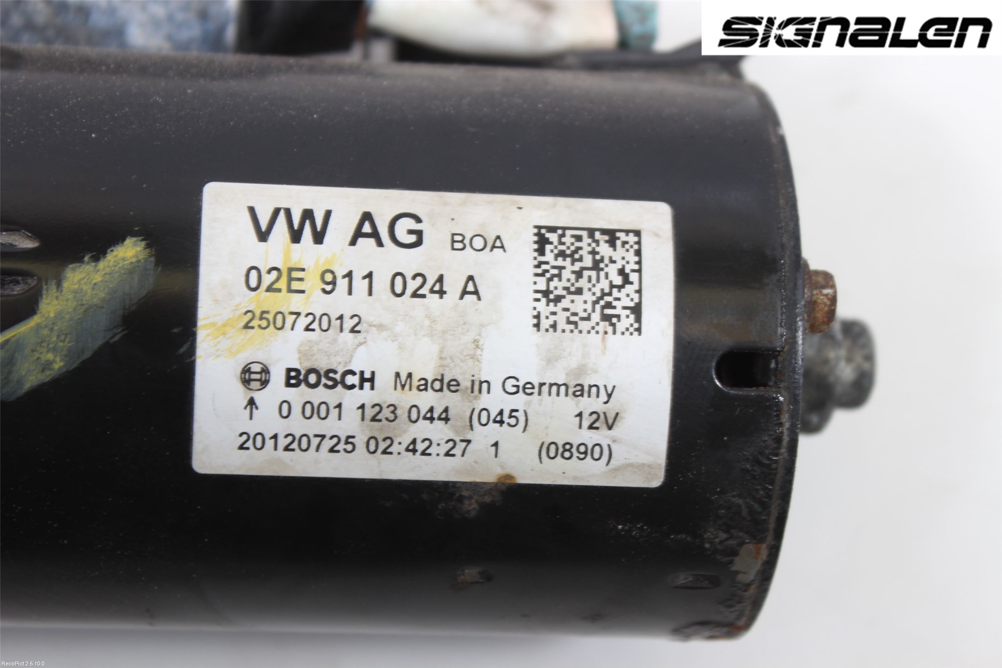 Volkswagen VW TRANSP/CARAVELLE (T5) 04-15 Startmotor Diesel