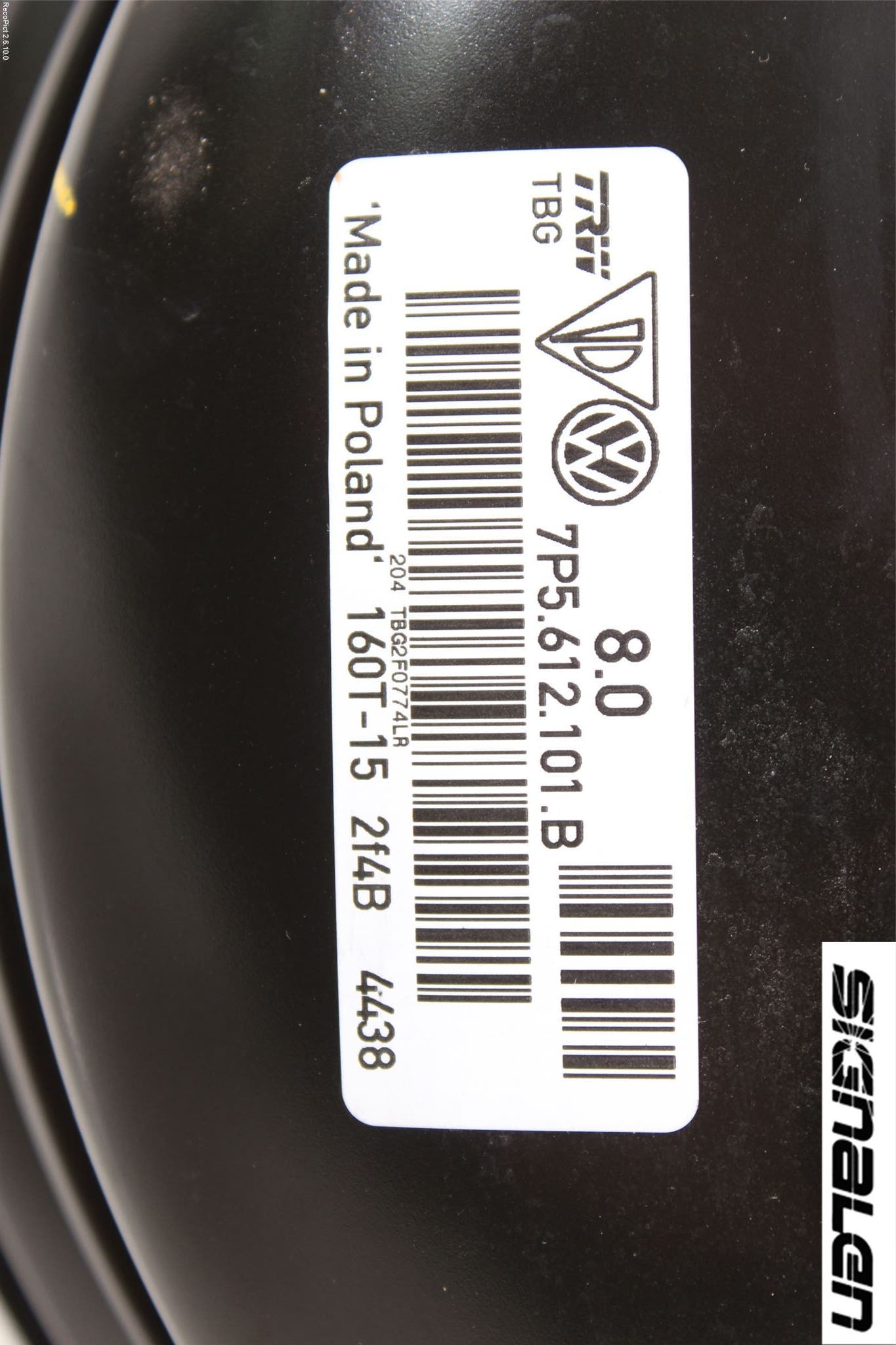 Volkswagen VW TOUAREG 7L 03-10 Bromsservo