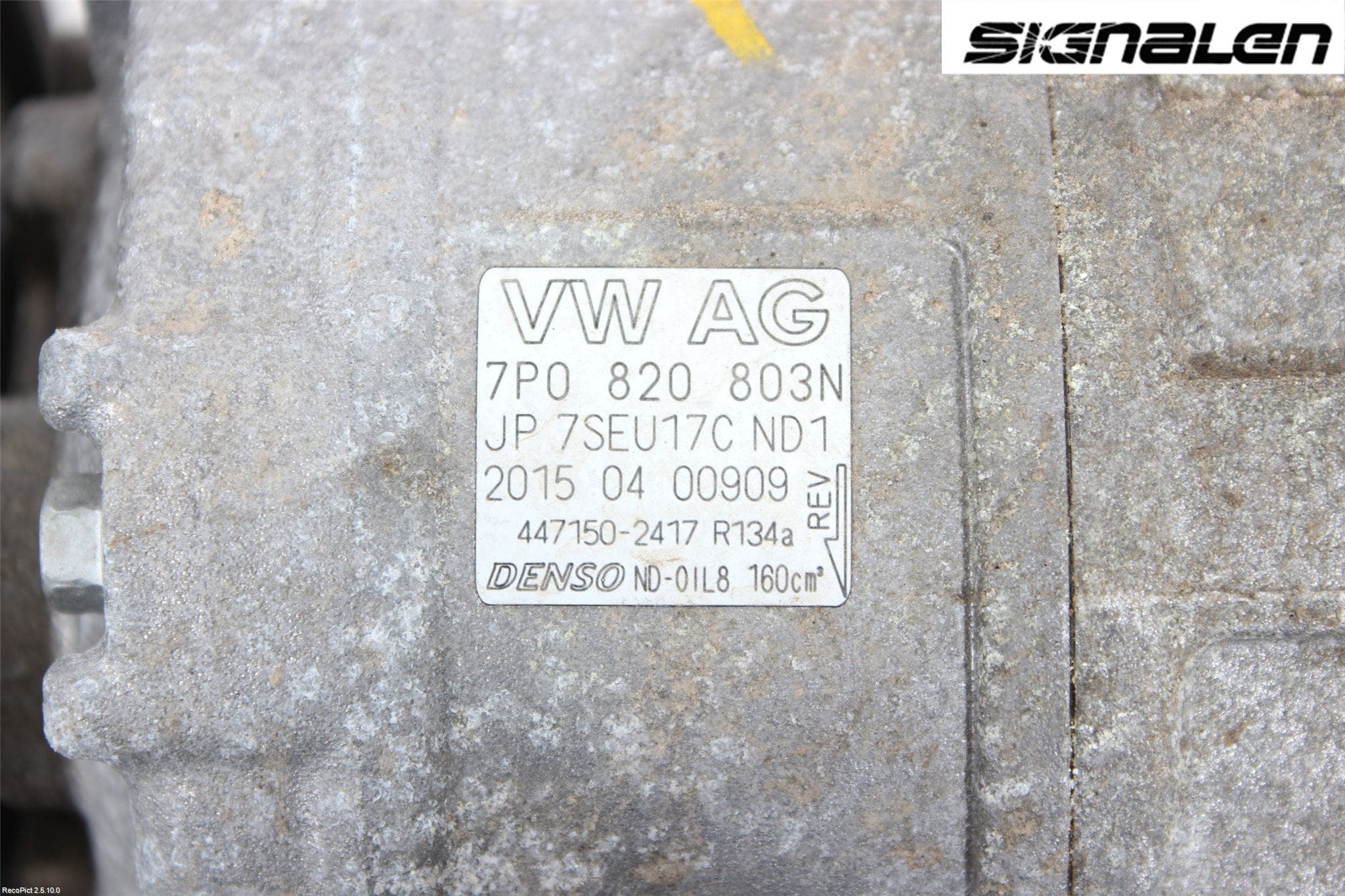 Volkswagen VW TOUAREG 7L 03-10 Ac Kompressor