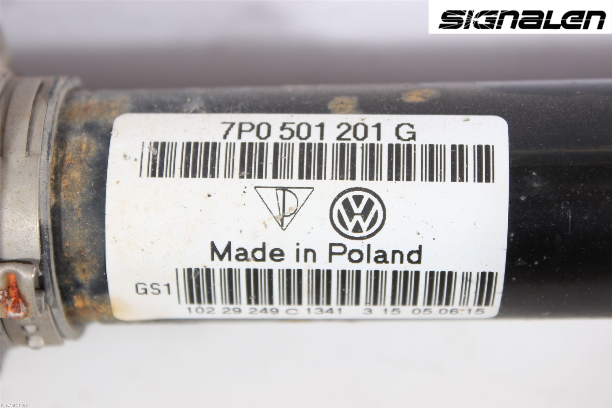 Volkswagen VW TOUAREG 7L 03-10 Drivaxel Bak Vänster