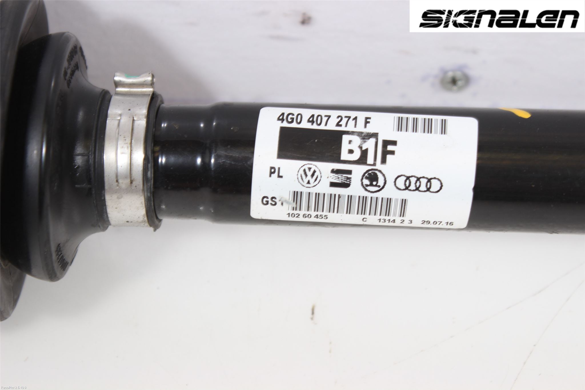 Audi Q5 09-16 Drivaxel Fram Vänster