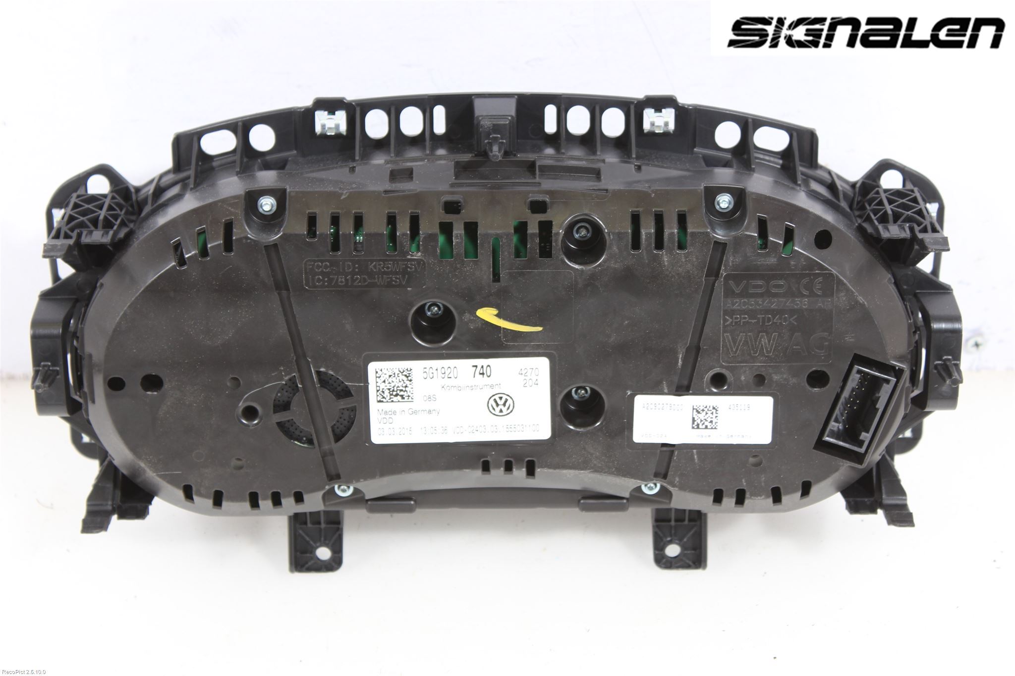 Volkswagen VW GOLF / E-GOLF VII 13-20 Instrument Komb