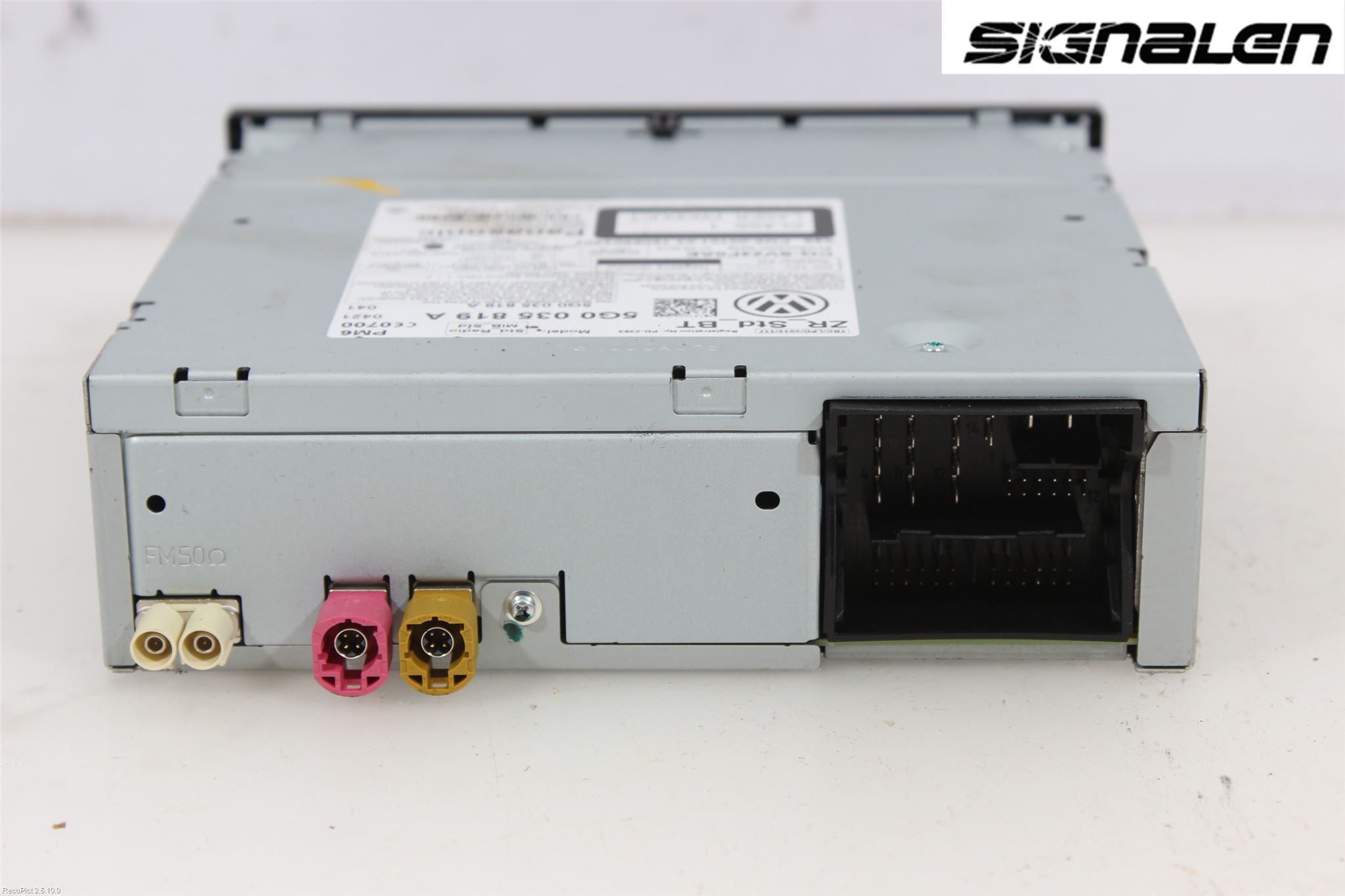 Volkswagen VW GOLF / E-GOLF VII 13-20 Radio