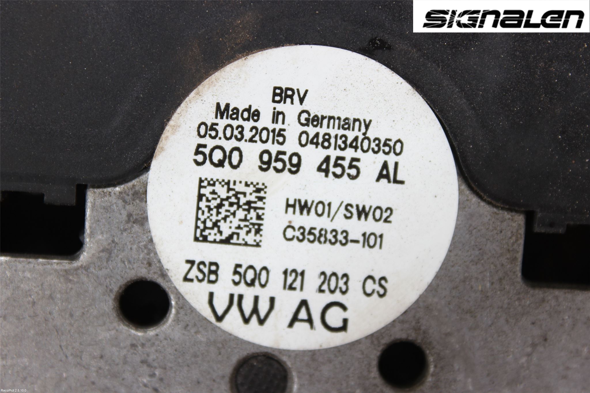 Volkswagen VW GOLF / E-GOLF VII 13-20 Kylfläkt El