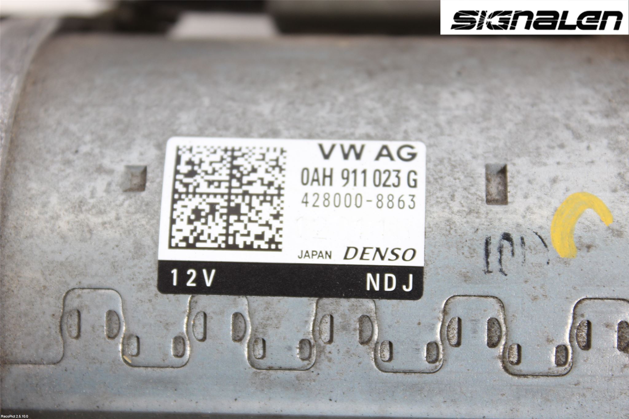 Volkswagen VW GOLF / E-GOLF VII 13-20 Startmotor