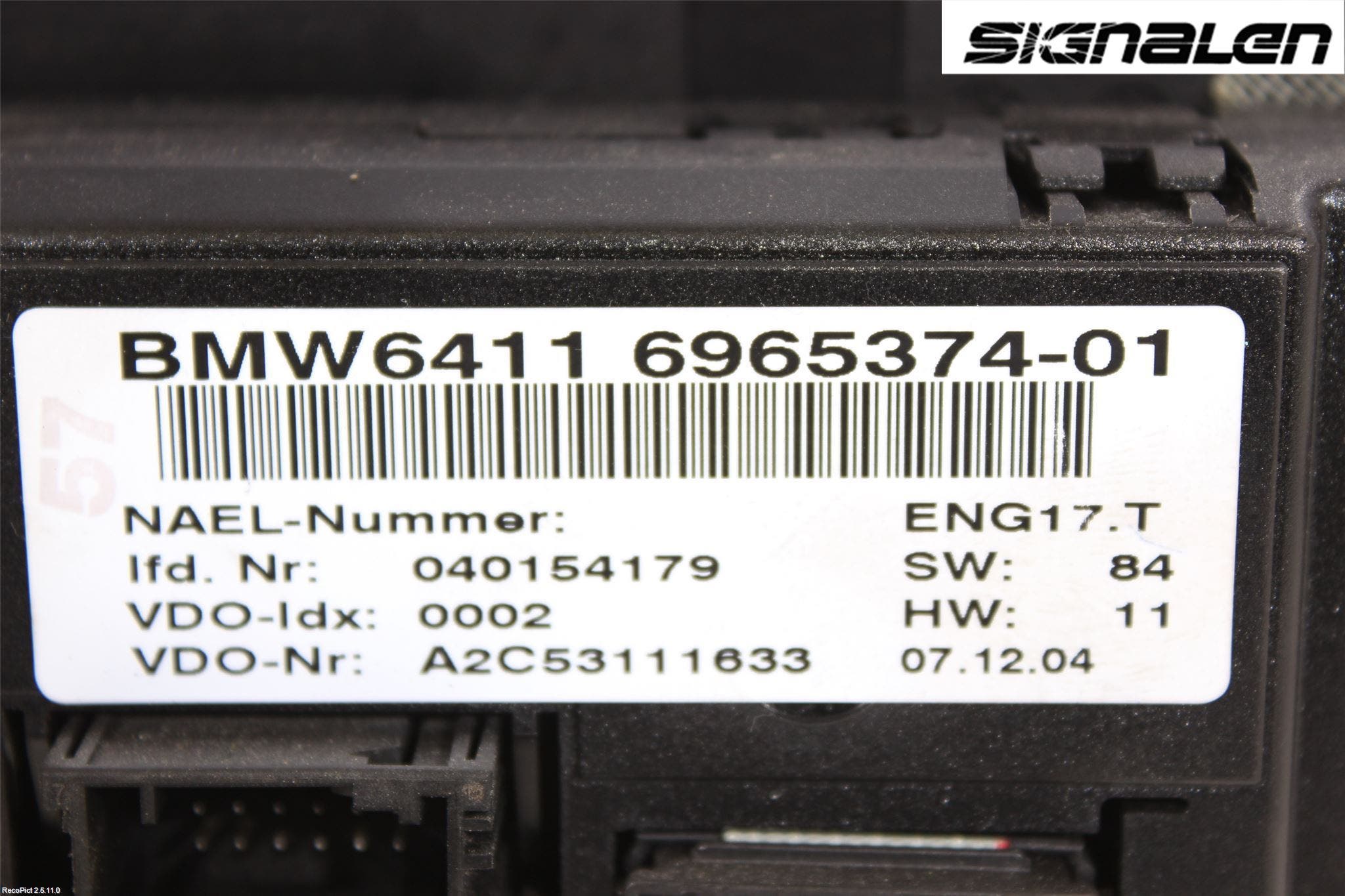 BMW 3 E90/91 SED/TOU 05-12 Ac Styrenhet Ac Manöveren