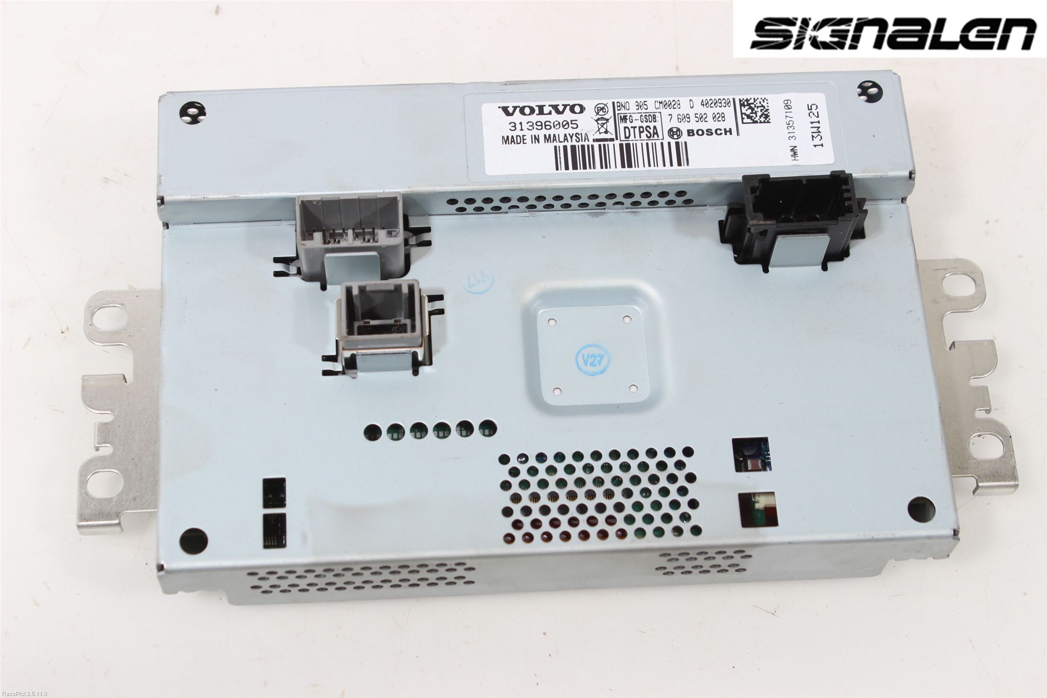 Volvo V70 08-13 Multifunktionsdisplay