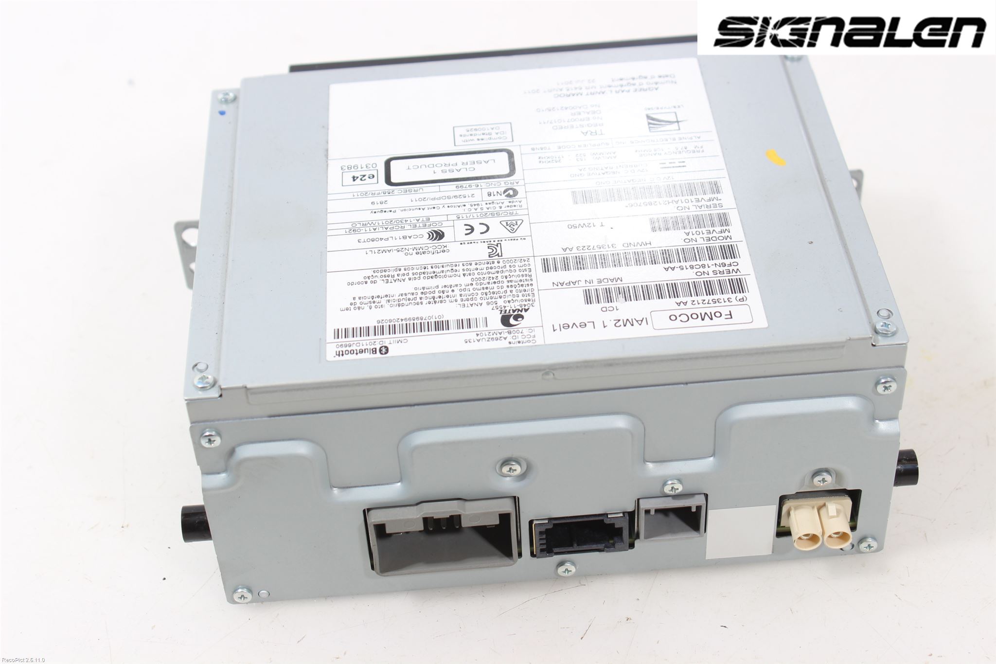 Volvo V70 08-13 Radio