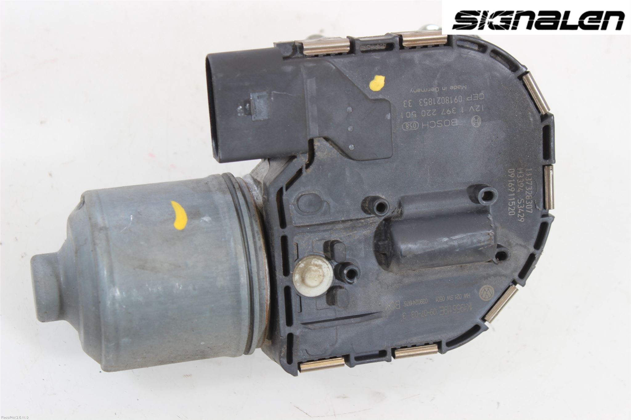 Volkswagen VW GOLF VI 09-13 Torkarmotor Vindruta