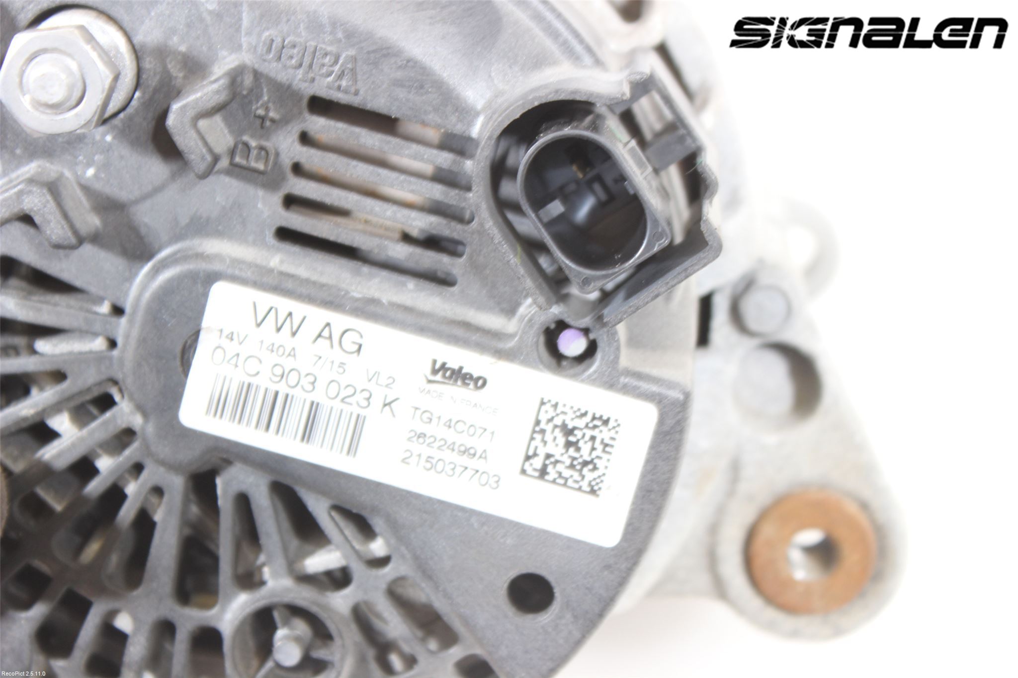 Volkswagen VW GOLF / E-GOLF VII 13-20 Generator