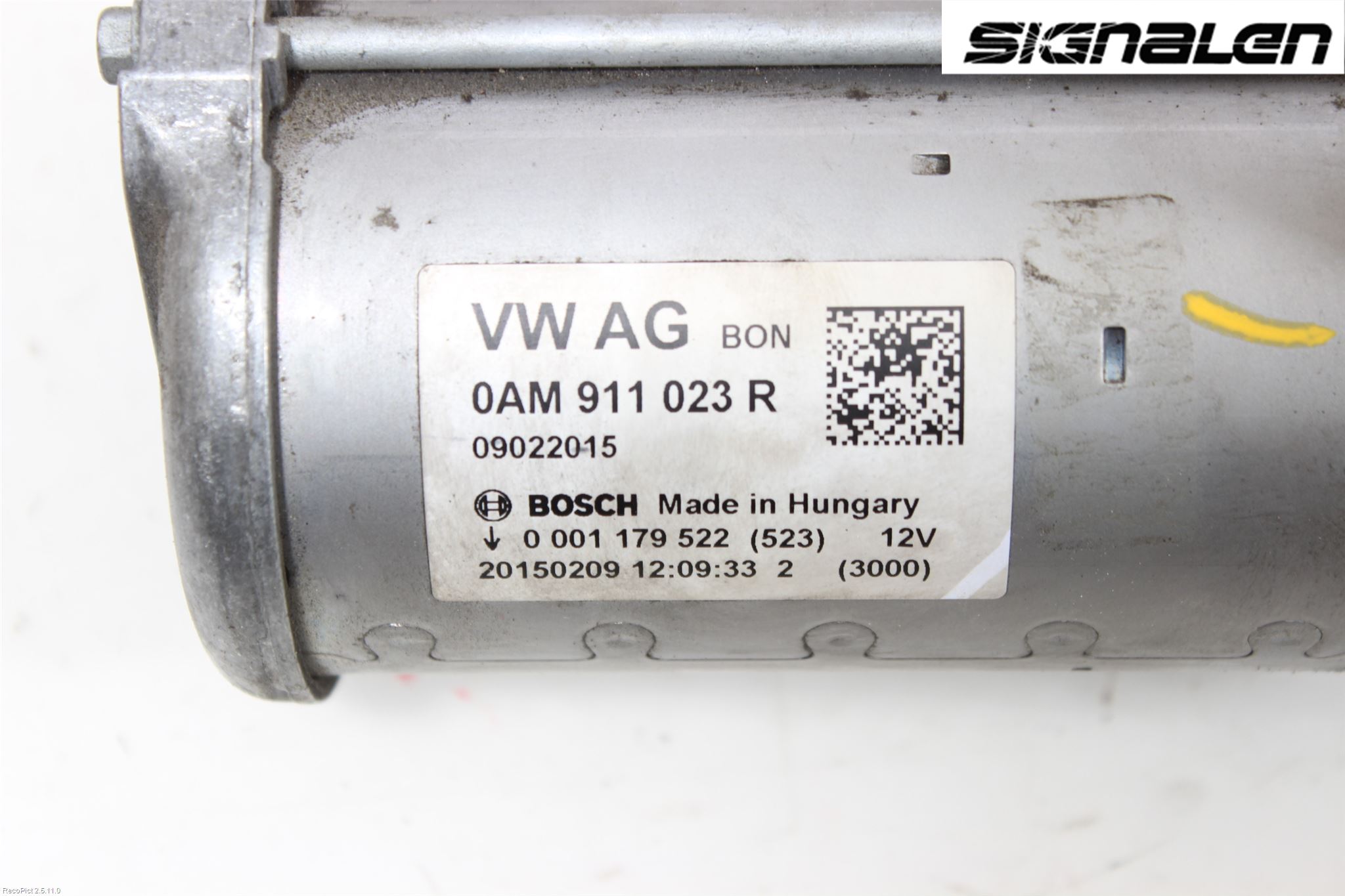 Volkswagen VW GOLF / E-GOLF VII 13-20 Startmotor