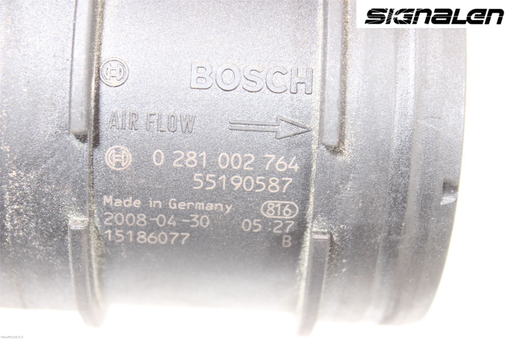 Saab 9-3 VER2/VER3 08-15 Injluftmassamätare