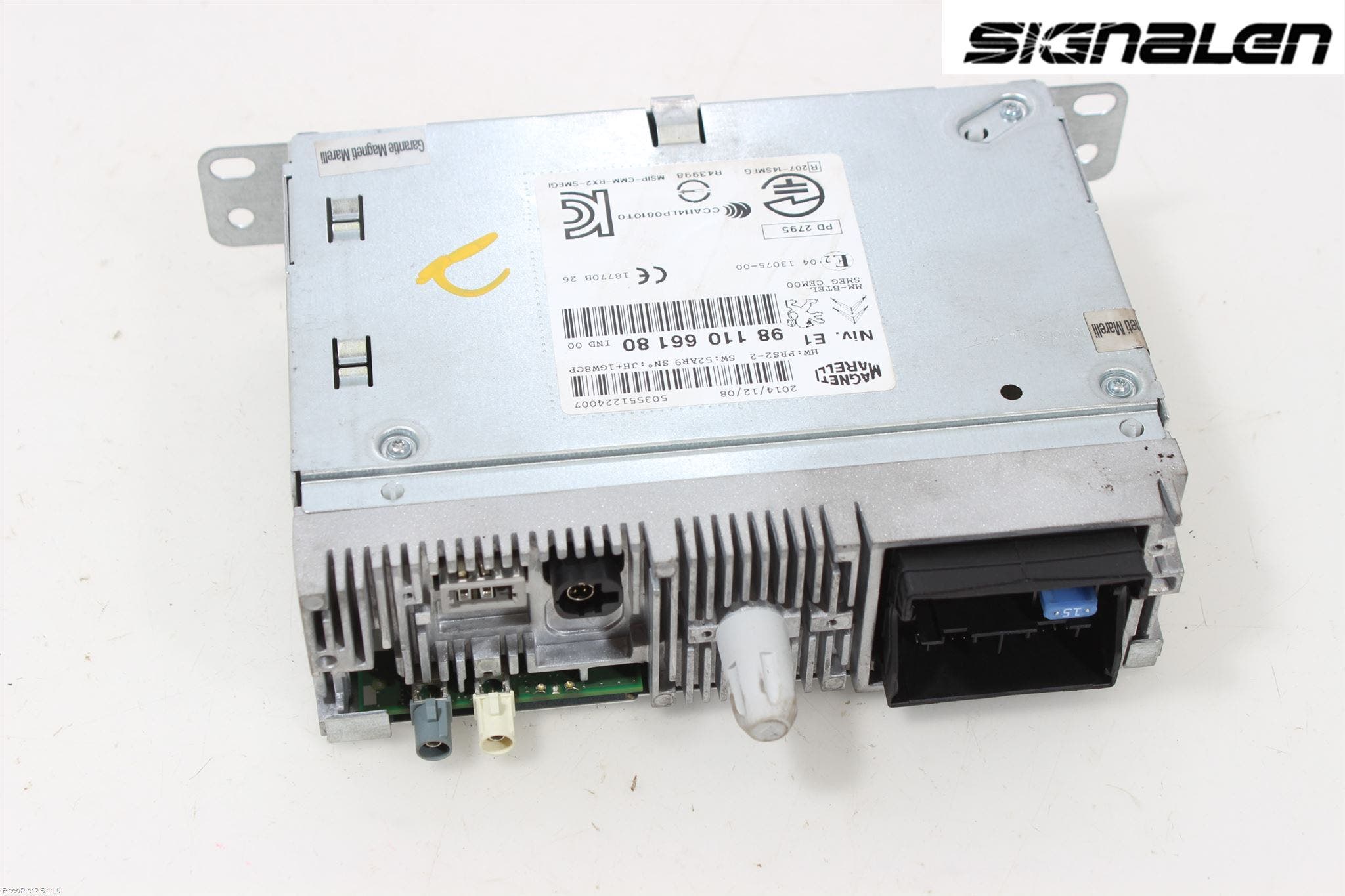 Peugeot 208 12-15 Radio