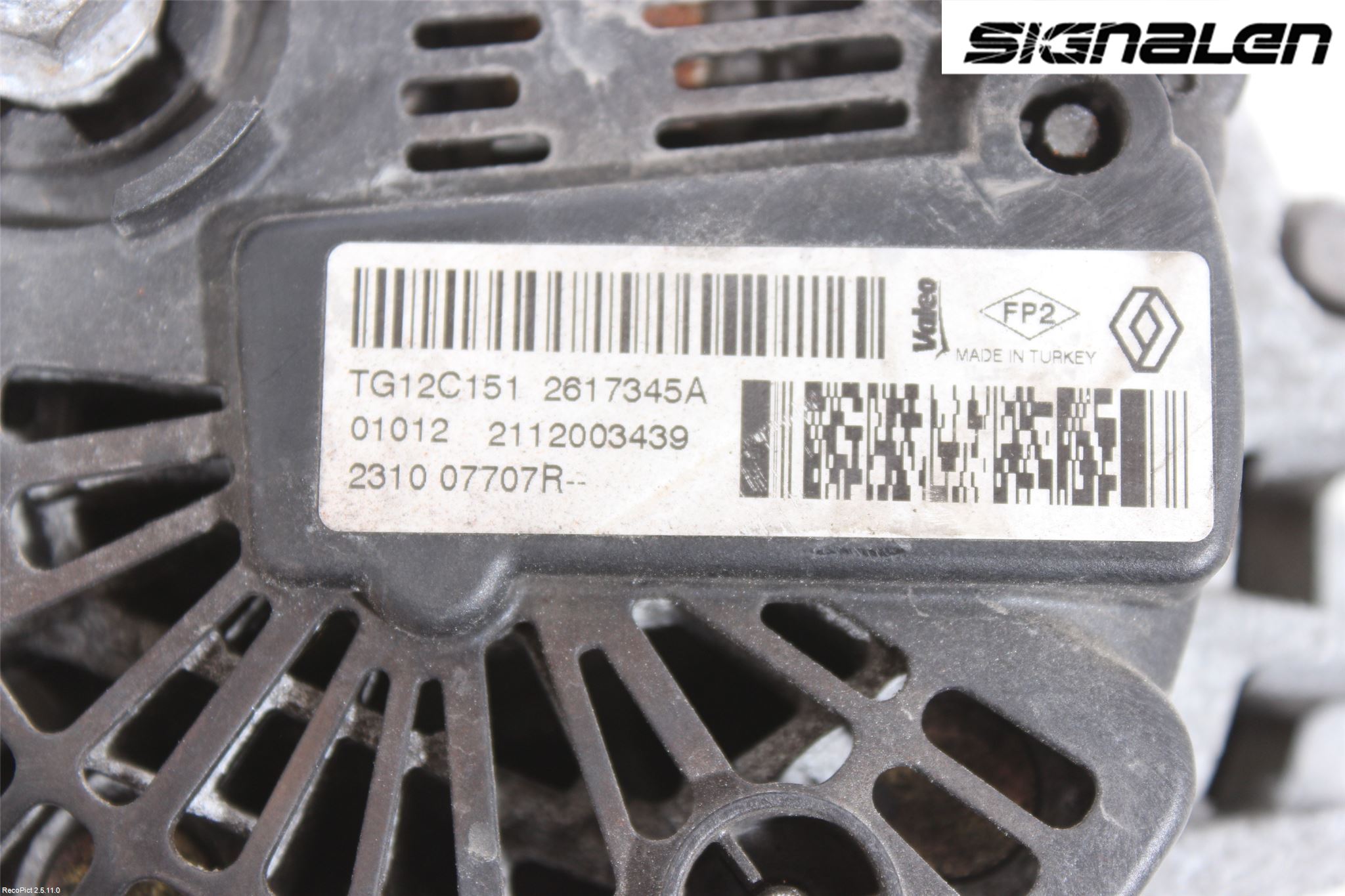 Dacia LOGAN PICK-UP Generator