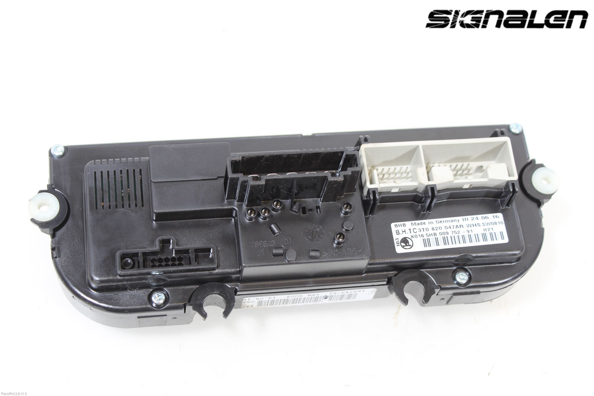 Skoda YETI Ac Styrenhet Ac Manöveren