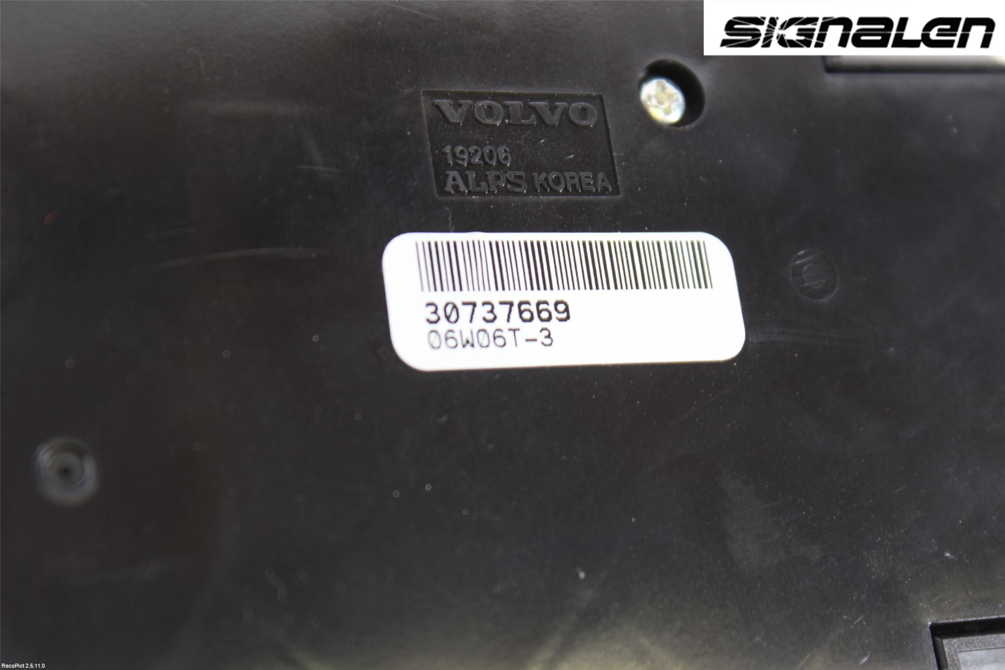 Volvo V50 04-07 Ac Styrenhet Ac Manöveren