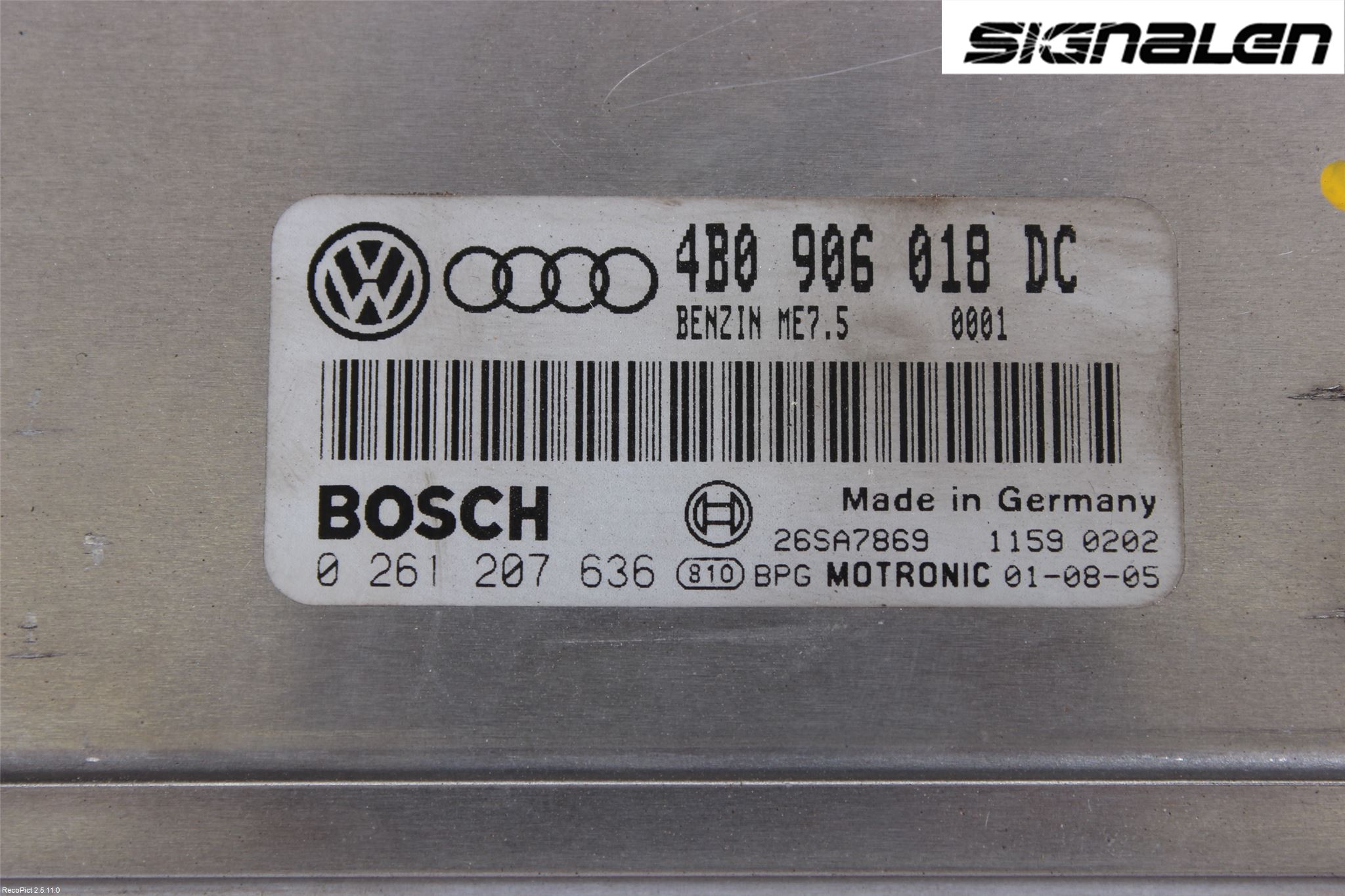 Volkswagen VW PASSAT 01-05 Styrenhet Insprut Bensin