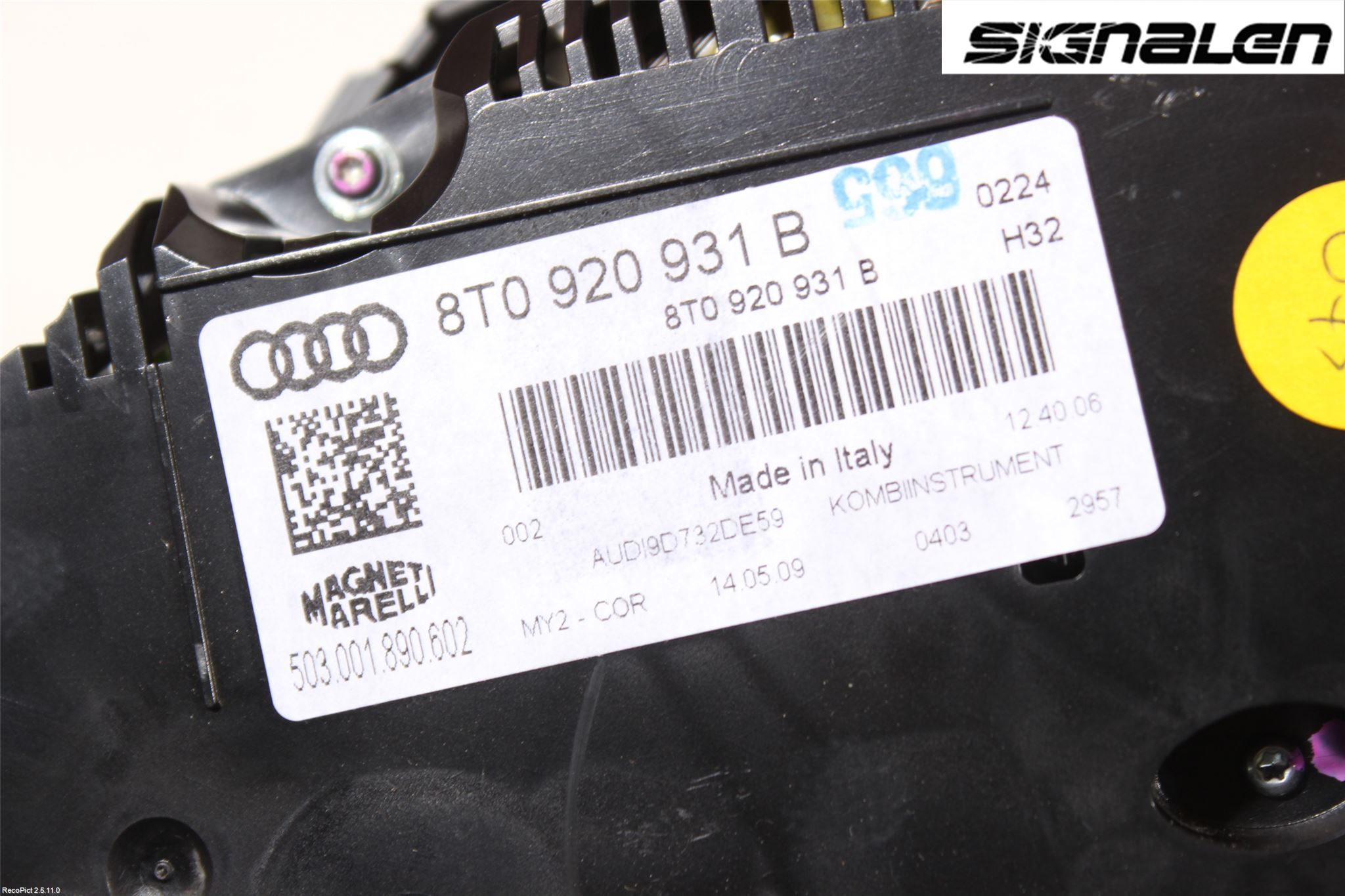 Audi A5 07-16 Instrument Komb