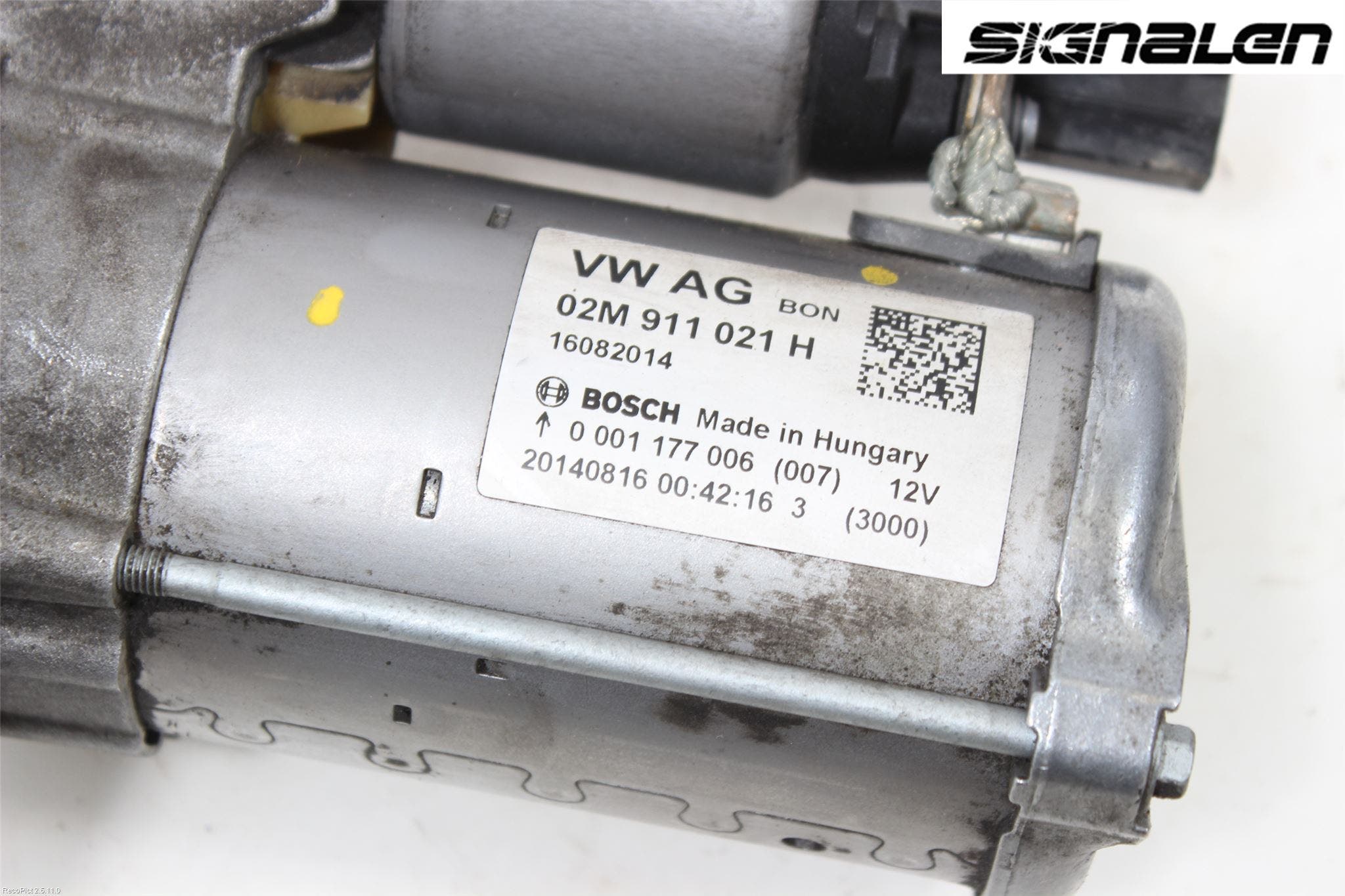 Volkswagen VW UP! / E-UP! Startmotor