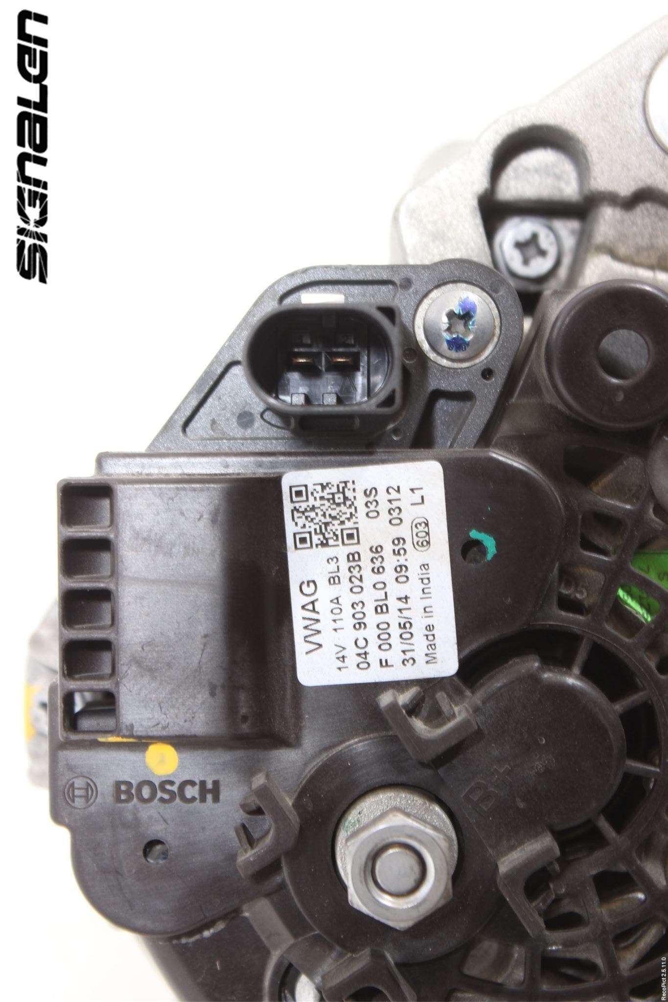 Volkswagen VW UP! / E-UP! Generator