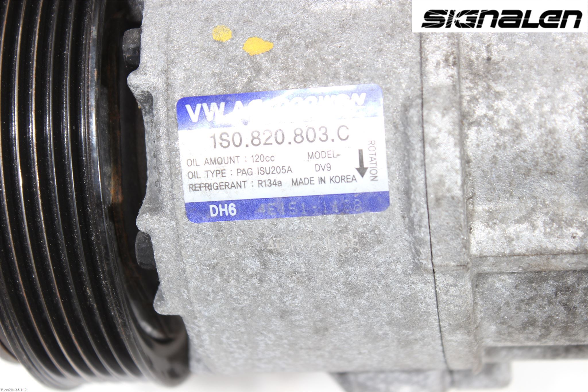 Volkswagen VW UP! / E-UP! Ac Kompressor