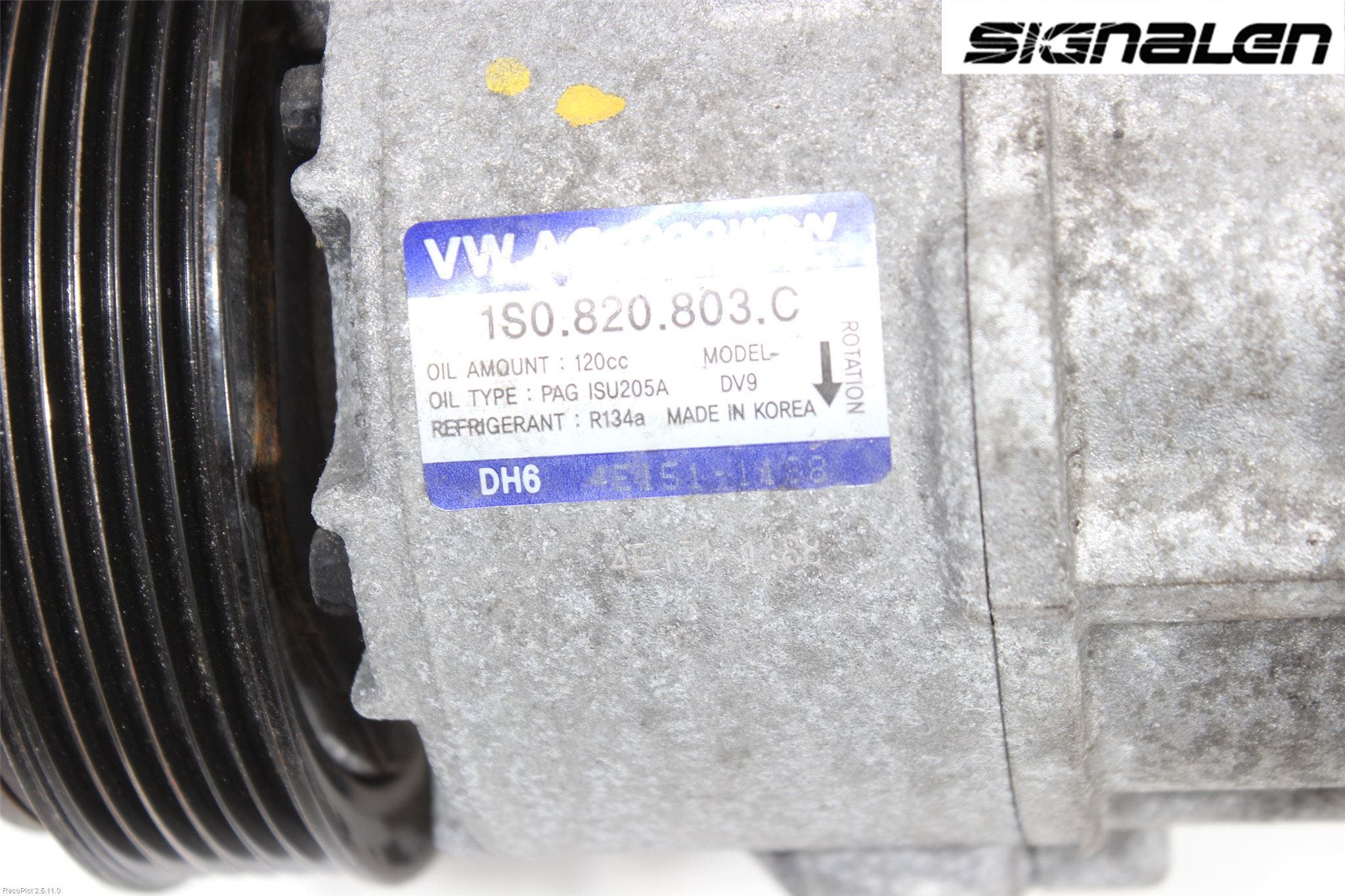 Volkswagen VW UP! / E-UP! Ac Kompressor