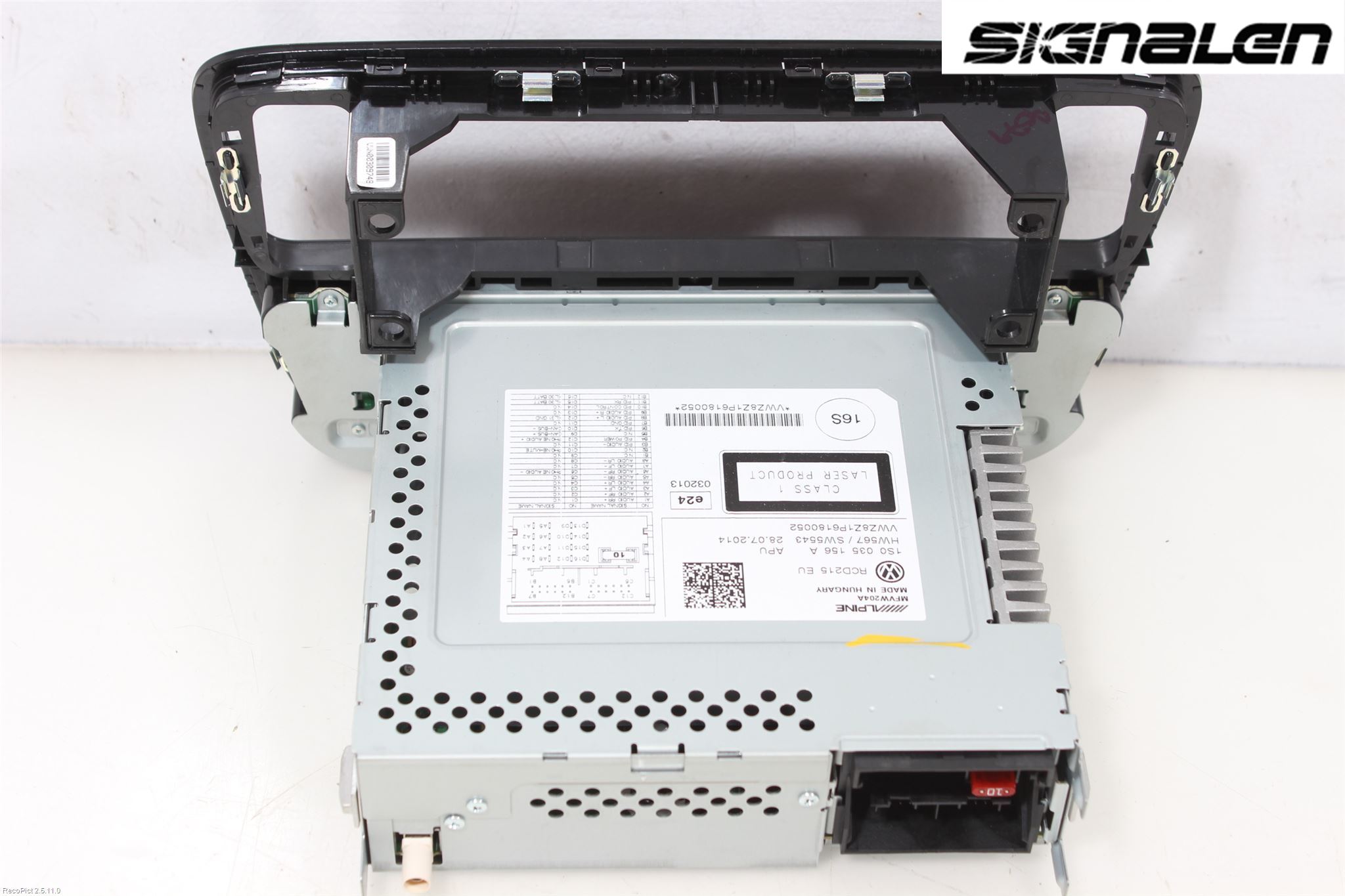 Volkswagen VW UP! / E-UP! Radio