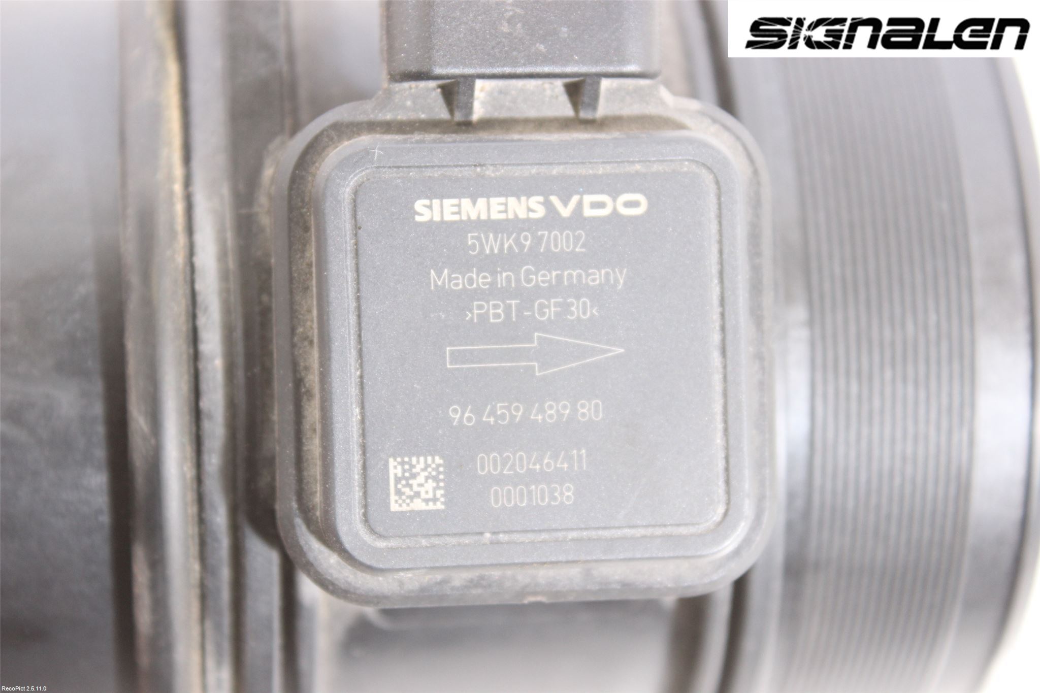 Citroen C5     05-08 Injluftmassamätare