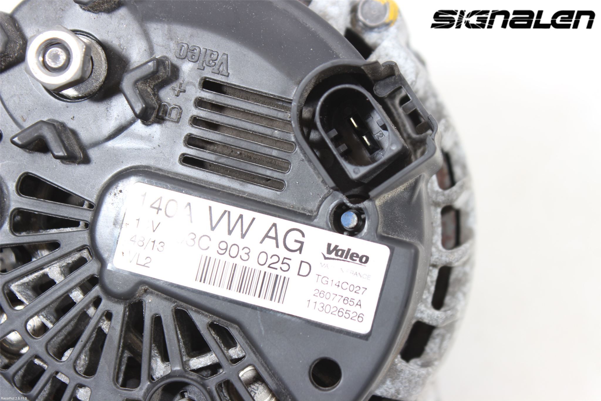 Volkswagen VW TIGUAN 07-16 Generator