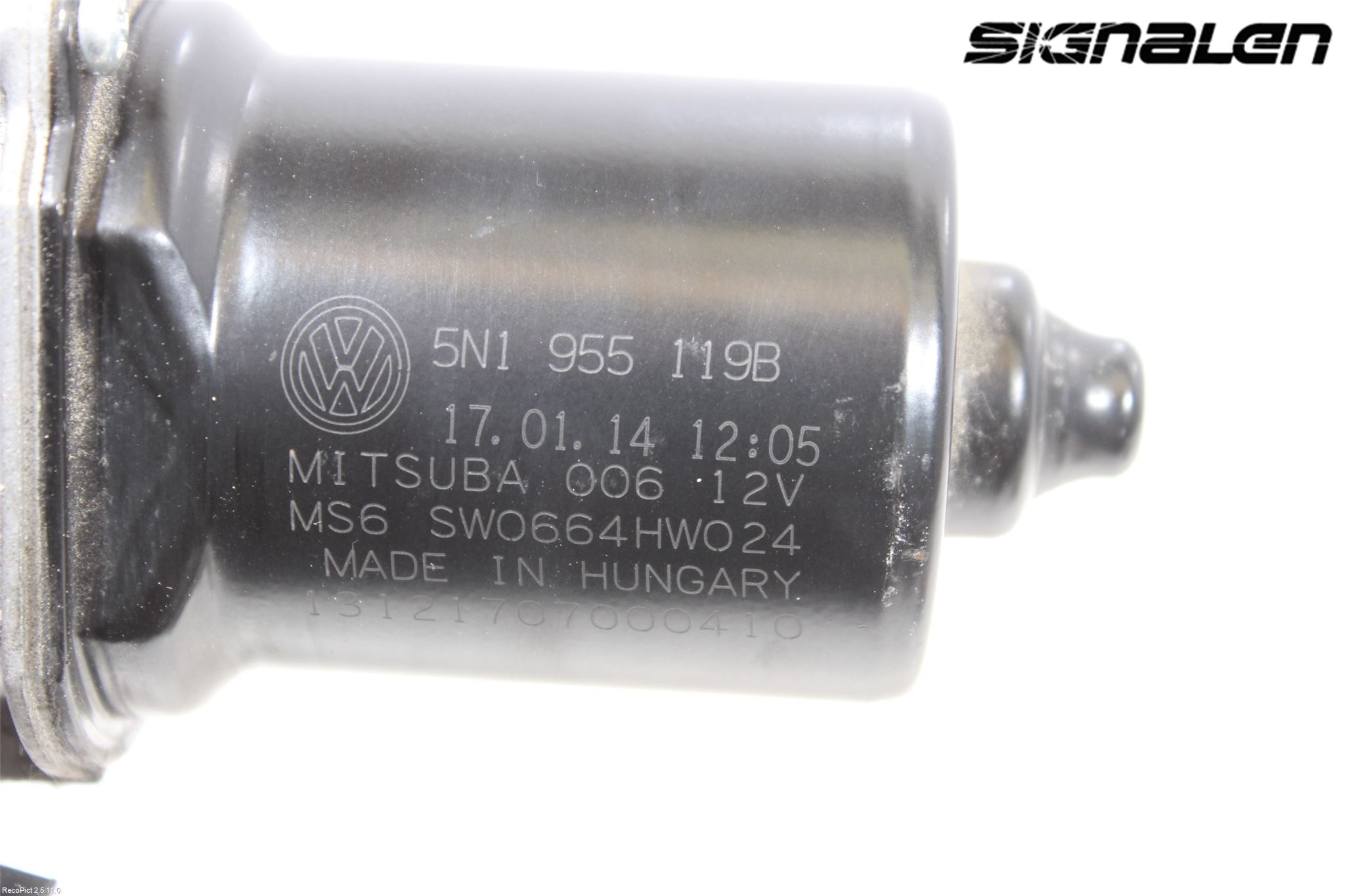 Volkswagen VW TIGUAN 07-16 Torkarmotor Vindruta